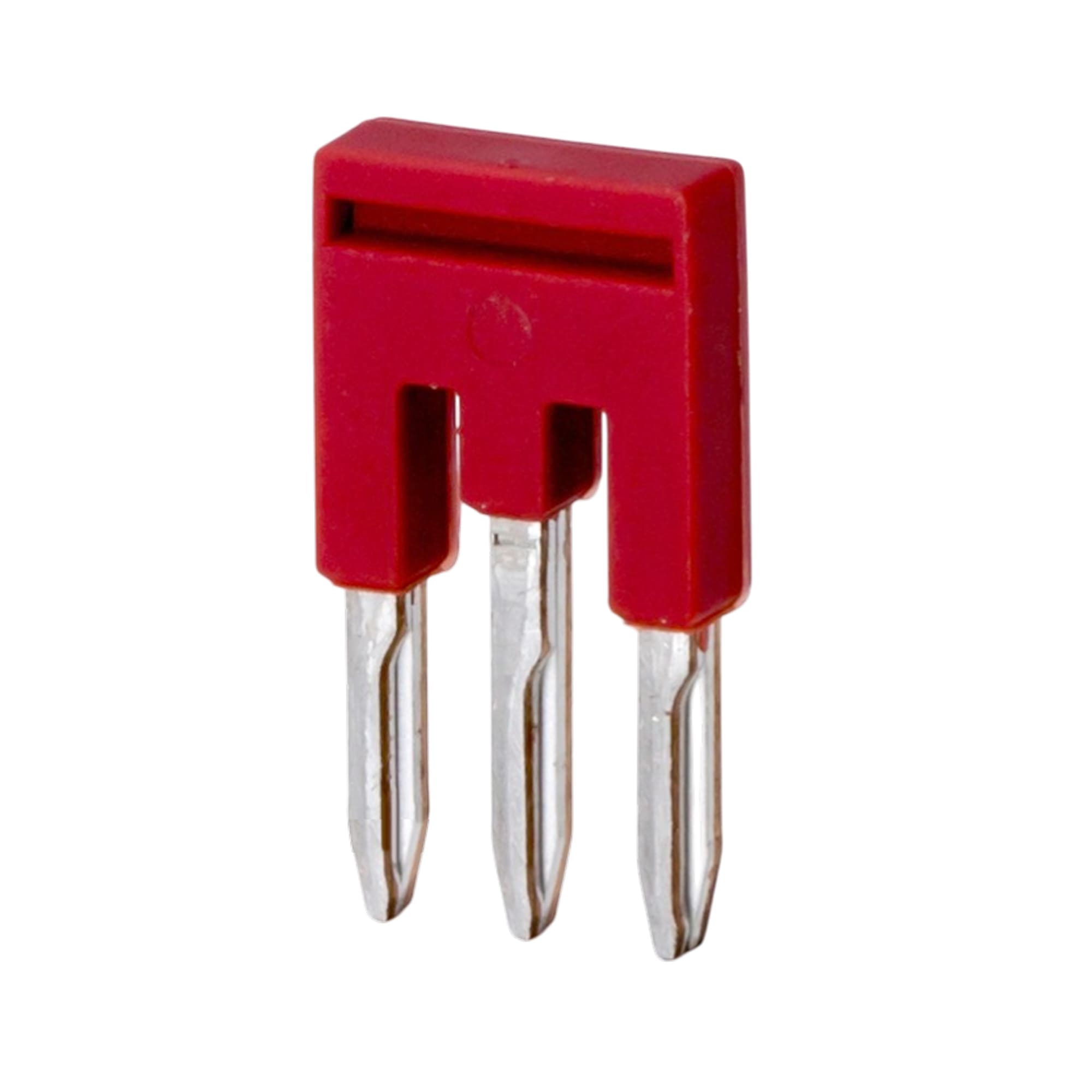 Перемычка вставная, для клемм на 1.5 кв.мм, 3-х полюсная