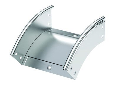 Угол CD 45 вертикальный внеш. 45° 100х50 в комплекте с крепежнымиэлементами и соединительными пластинами, необходимыми для монтажа, цинк-ламельный