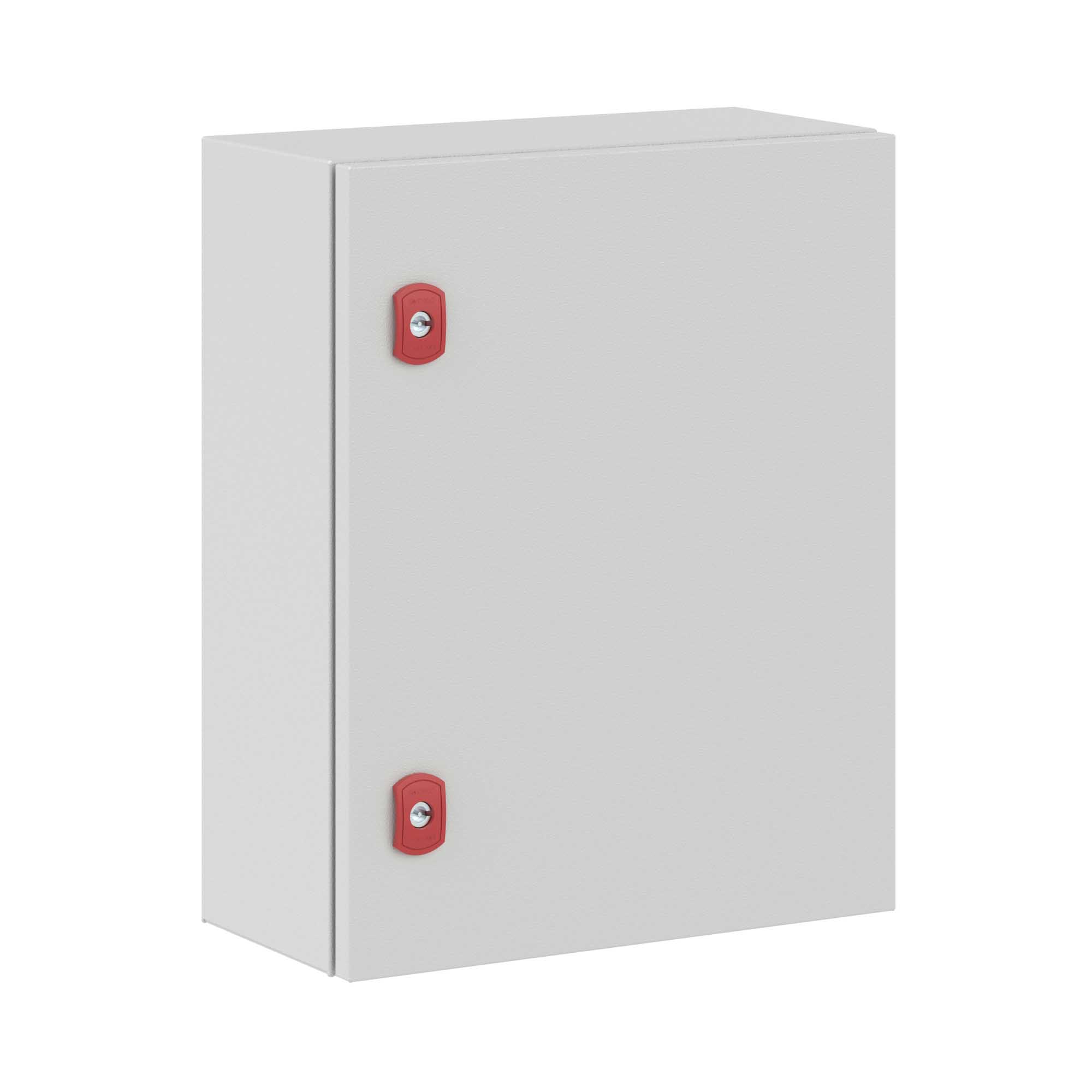 Корпуса навесные ST со сплошной дверью и с МП и без фланца Корпус навесной ST с М/П ВxШxГ 400x200x150 мм, без фланца, IP66 DKC|ДКС