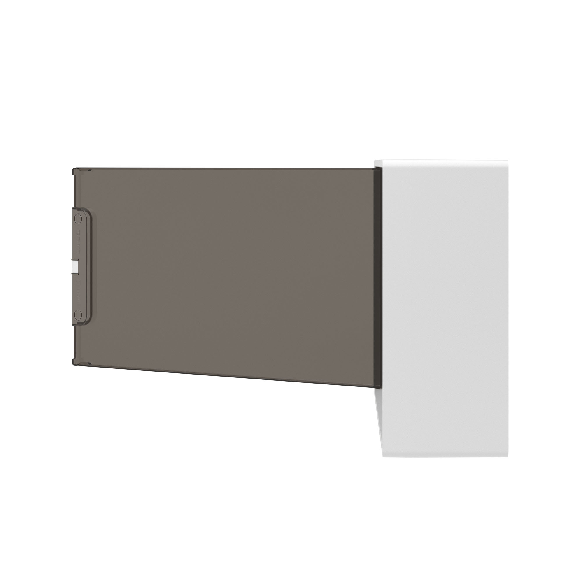 Щиток 18 мод настенный Фрейм (FRAME), белый, с тонированной дверцей, с 2 шинами  PEN на 8 и 10 отв.