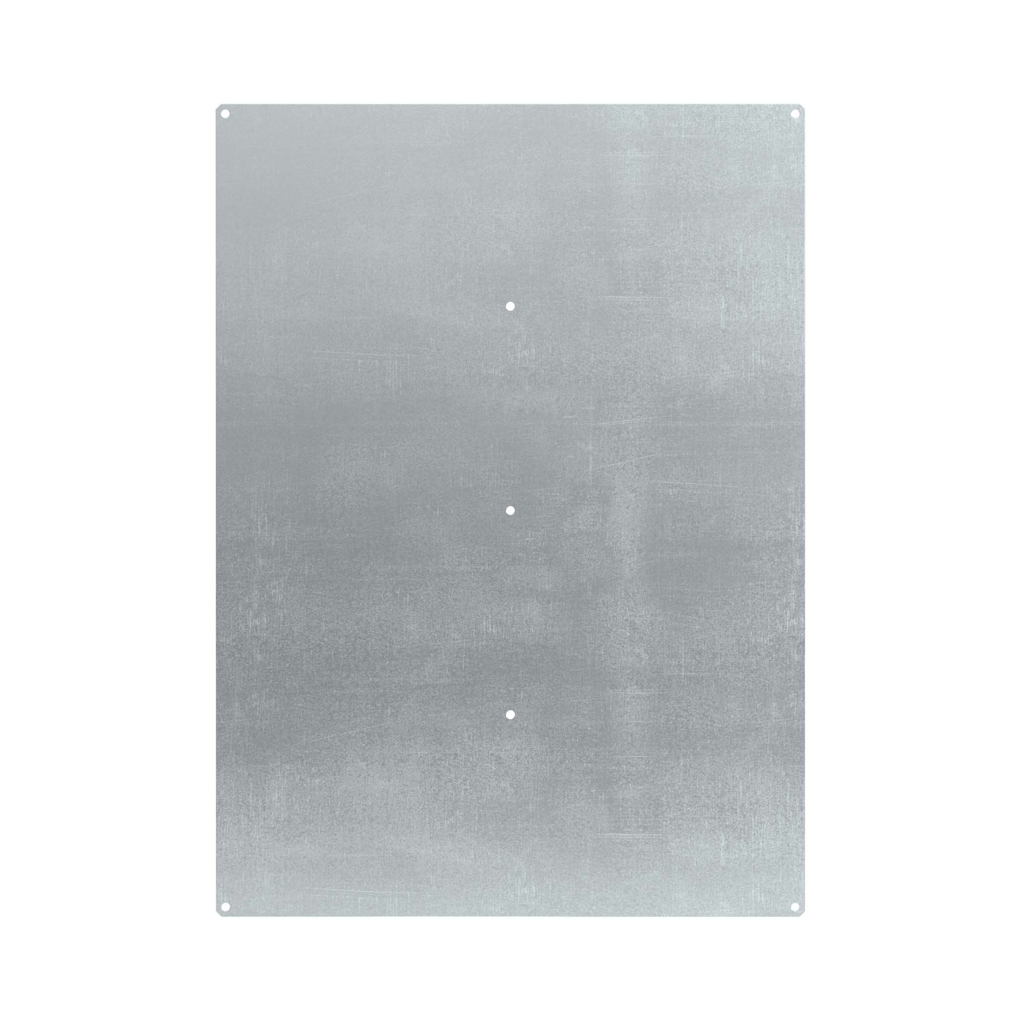 Аксессуары для шкафов цельных из фибергласа (GRP) Монтажная панель для цельного навесного шкафа из фибергласа, металл, 800х600 (ВхШ) мм DKC|ДКС