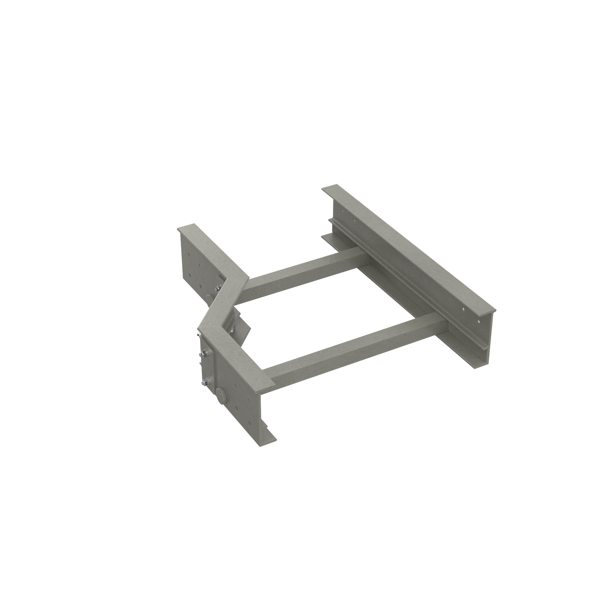 Аксессуары для лестничных лотков Переходник  правосторонний  H150, 600/500, стеклопластик DKC|ДКС