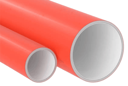 Smooth-walled polymer pipes