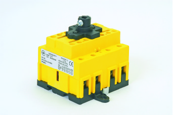 Выключатель нагрузки четырёхполюсн. с установк.на монтажн.плату на 80А