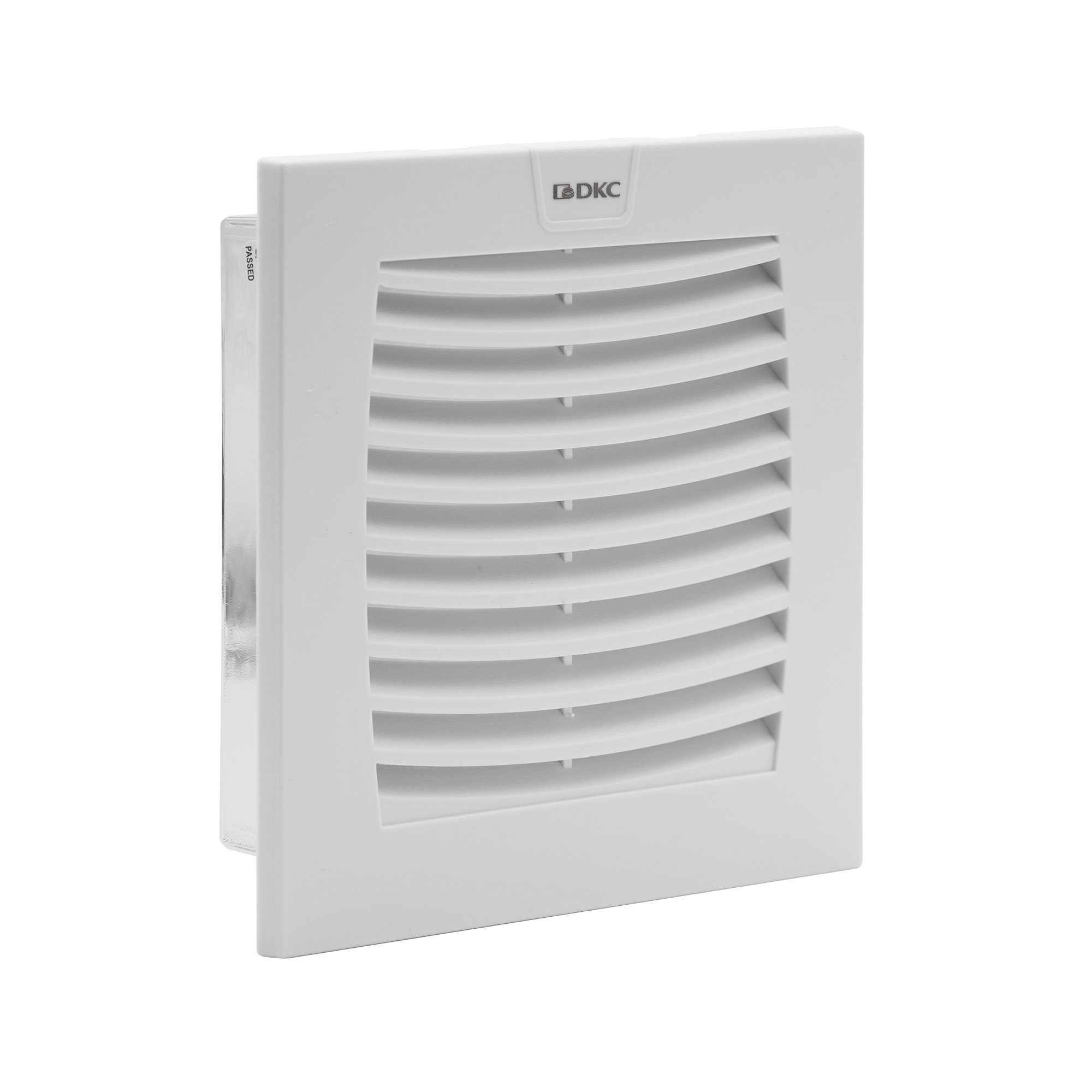 Вентиляционная решетка с фильтром ЭМС 152x152 мм, IP54