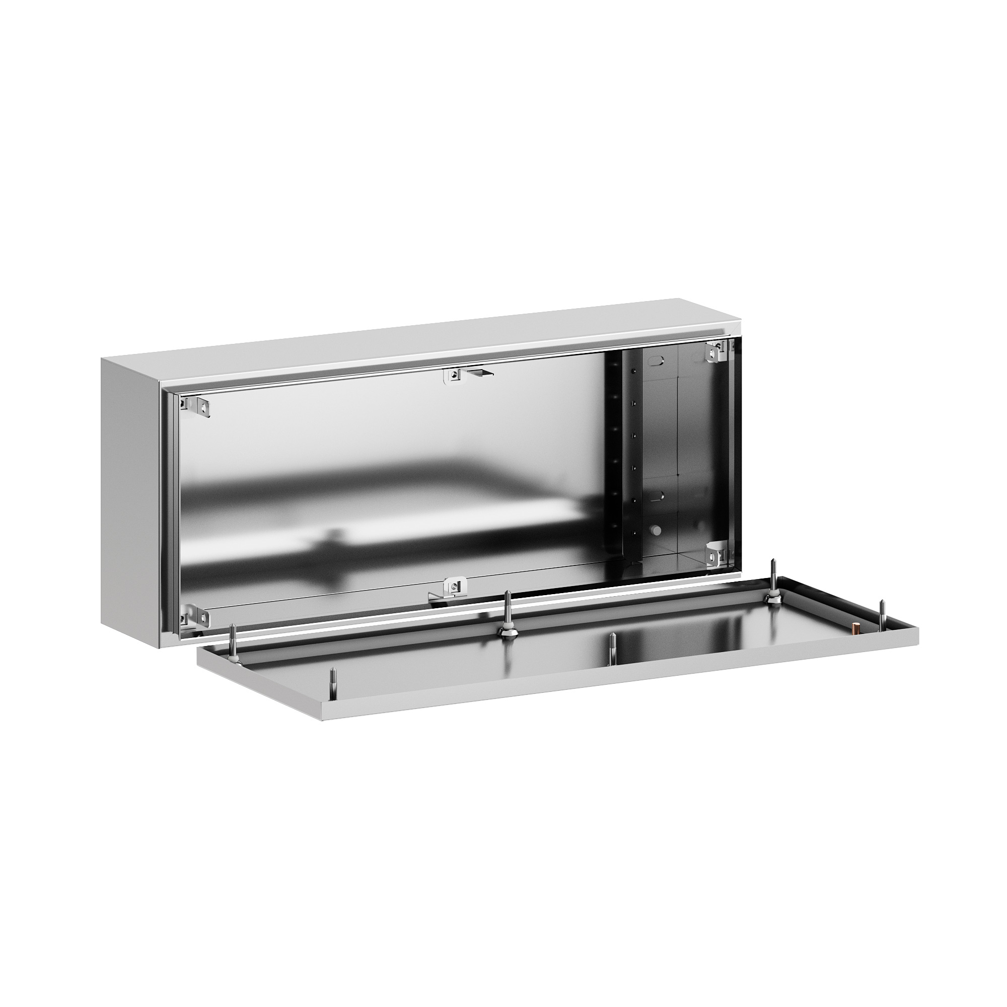 Корпус клеммный SDI из нержавеющей стали AISI316 ВxШxГ 500x200x120 мм, IP66