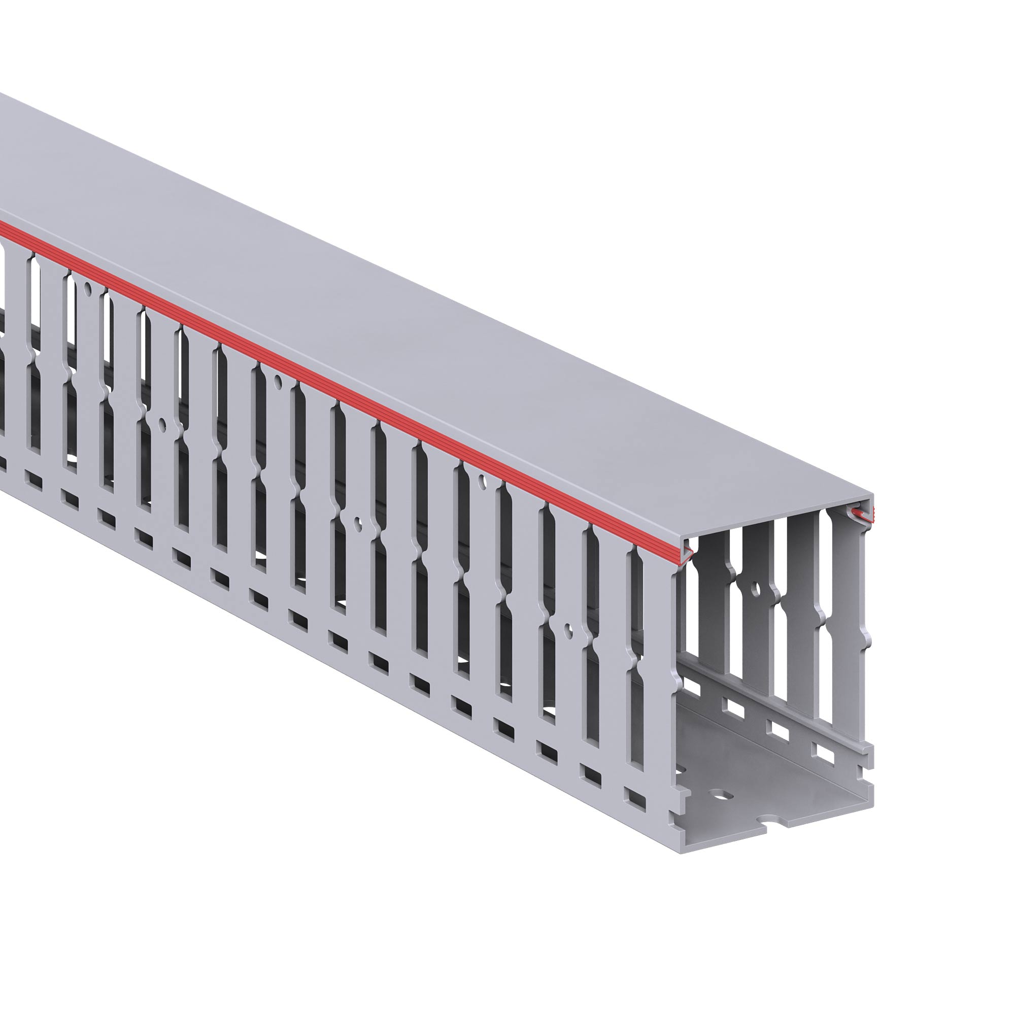 Перфорированные короба серии RL12 Короб перфорированный, серый RL12 60x80 DKC|ДКС