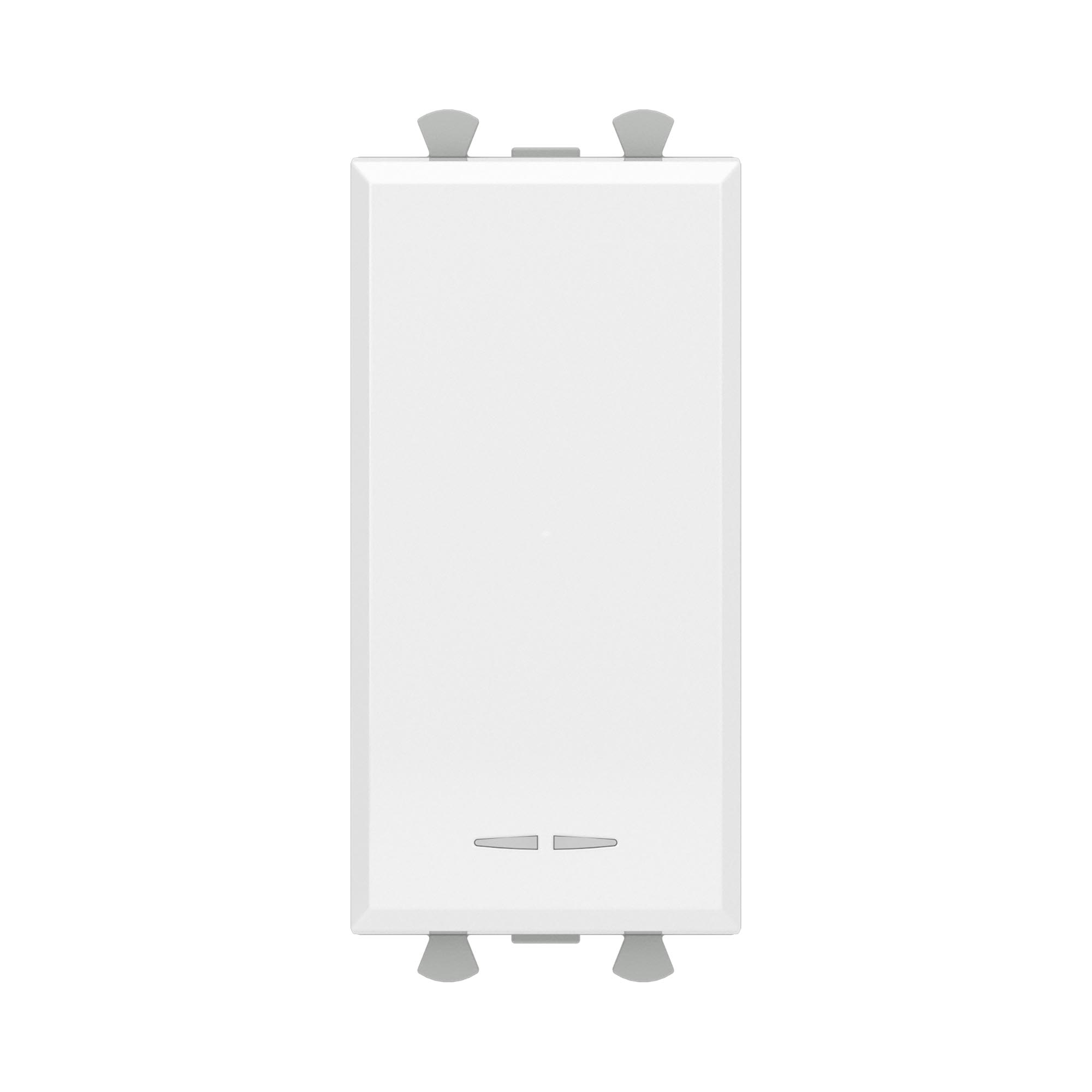 Кнопки Кнопка модульная, Avanti, белое облако, 1 модуль DKC|ДКС