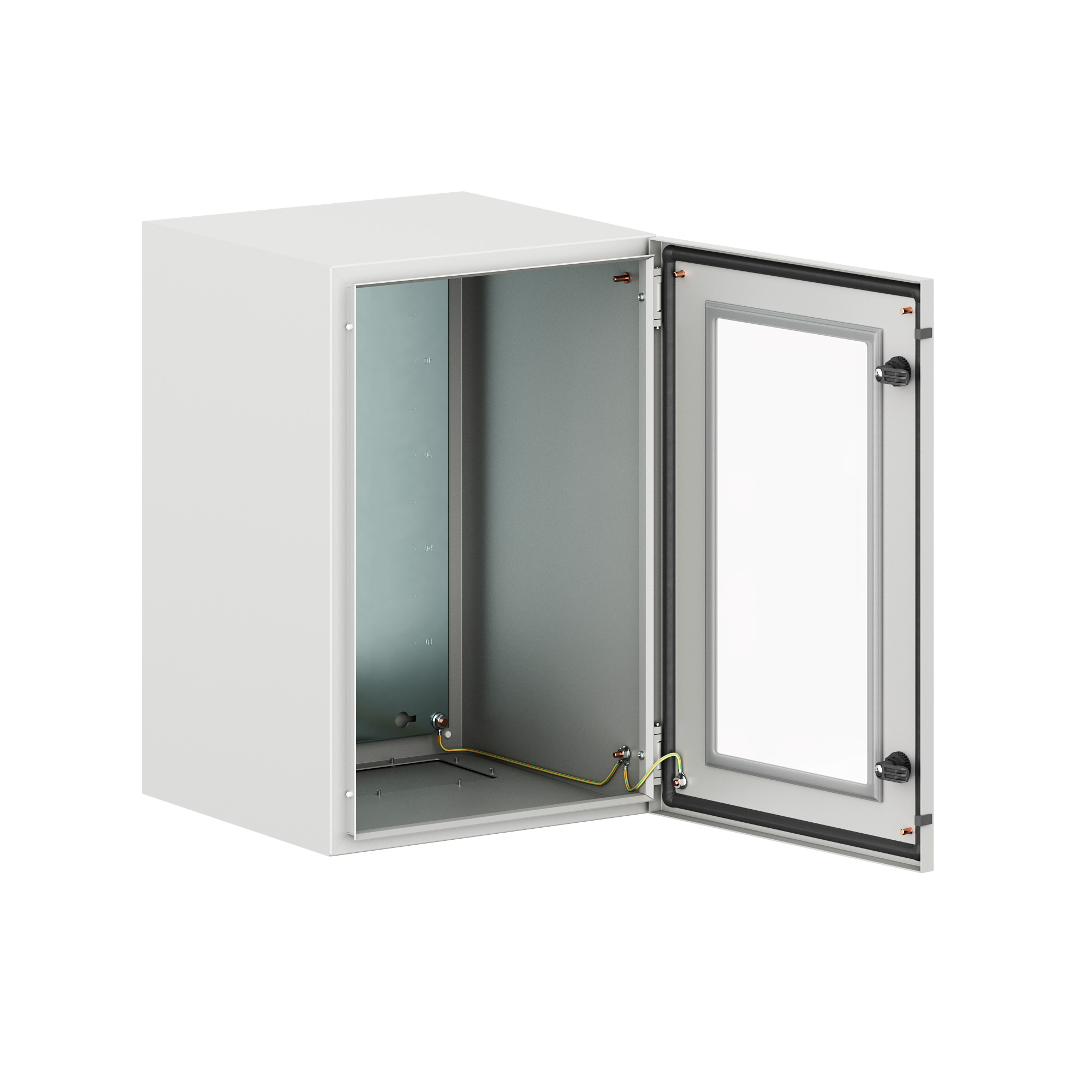 Корпус навесной STE с М/П с прозрачной дверью ВxШxГ 600x400x400 мм, IP66