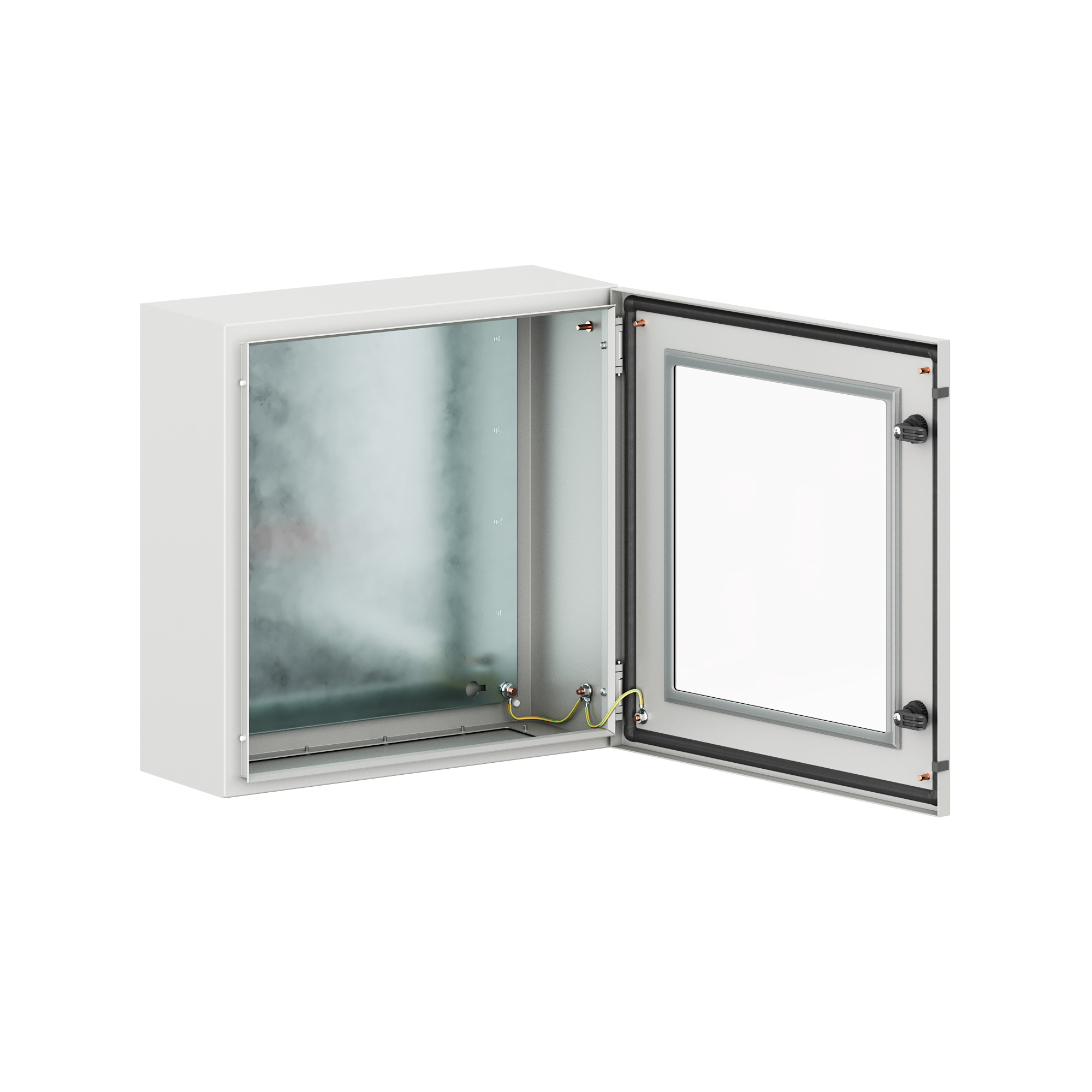 Корпус навесной STE с М/П с прозрачной дверью ВxШxГ 500x500x200 мм, IP66