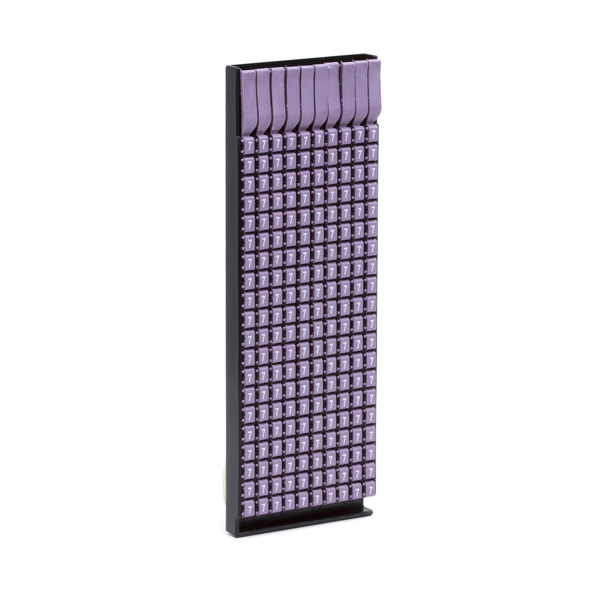 Маркировка "Марк 3" (Mark 3) для проводников Маркер для кабеля сечением 0,5-1,5мм символ „7” DKC|ДКС