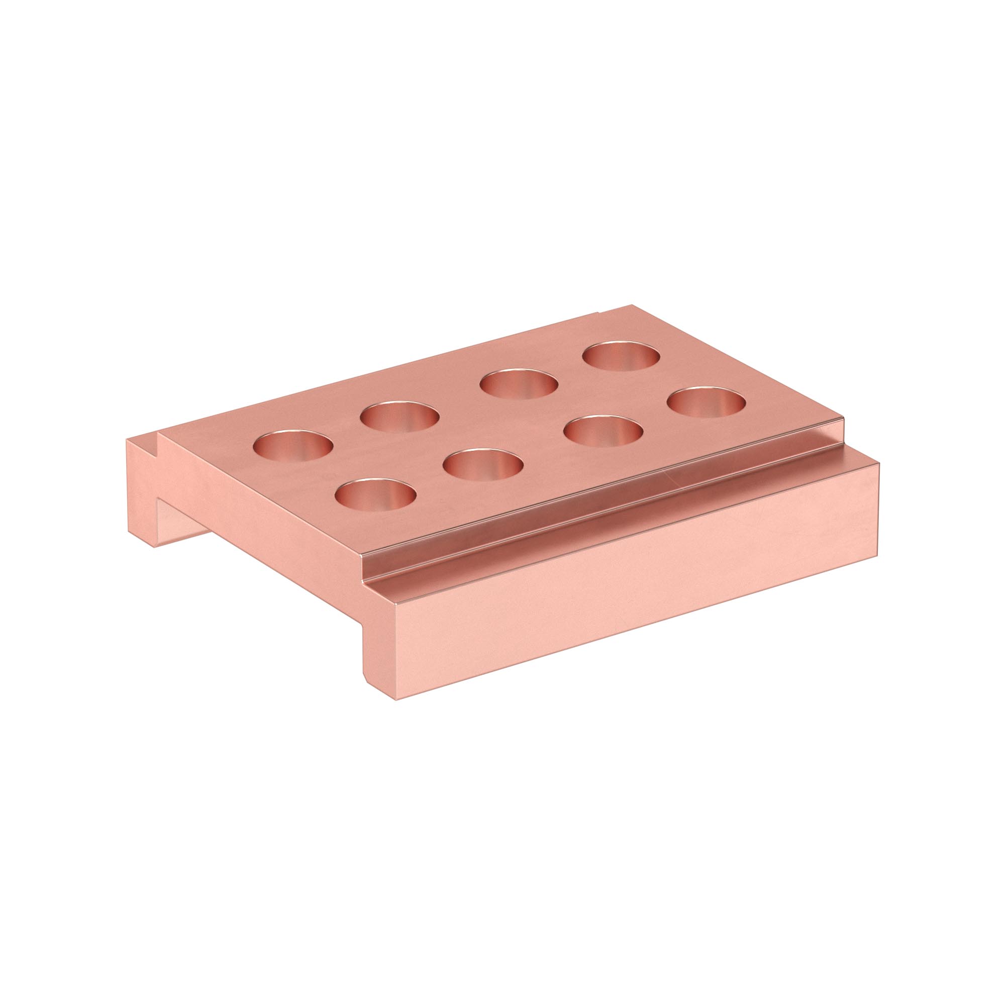 Медные аксессуары Струбцина 80 мм, 3 шины на фазу DKC|ДКС