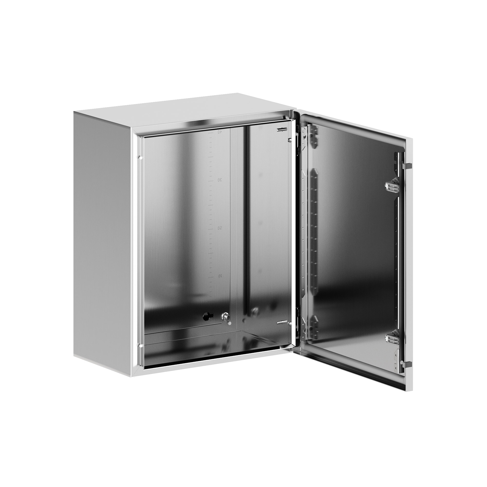 Корпус навесной STH с М/П из нержавеющей cтали AISI316 ВxШxГ 500x400x250 мм, без фланца, IP66