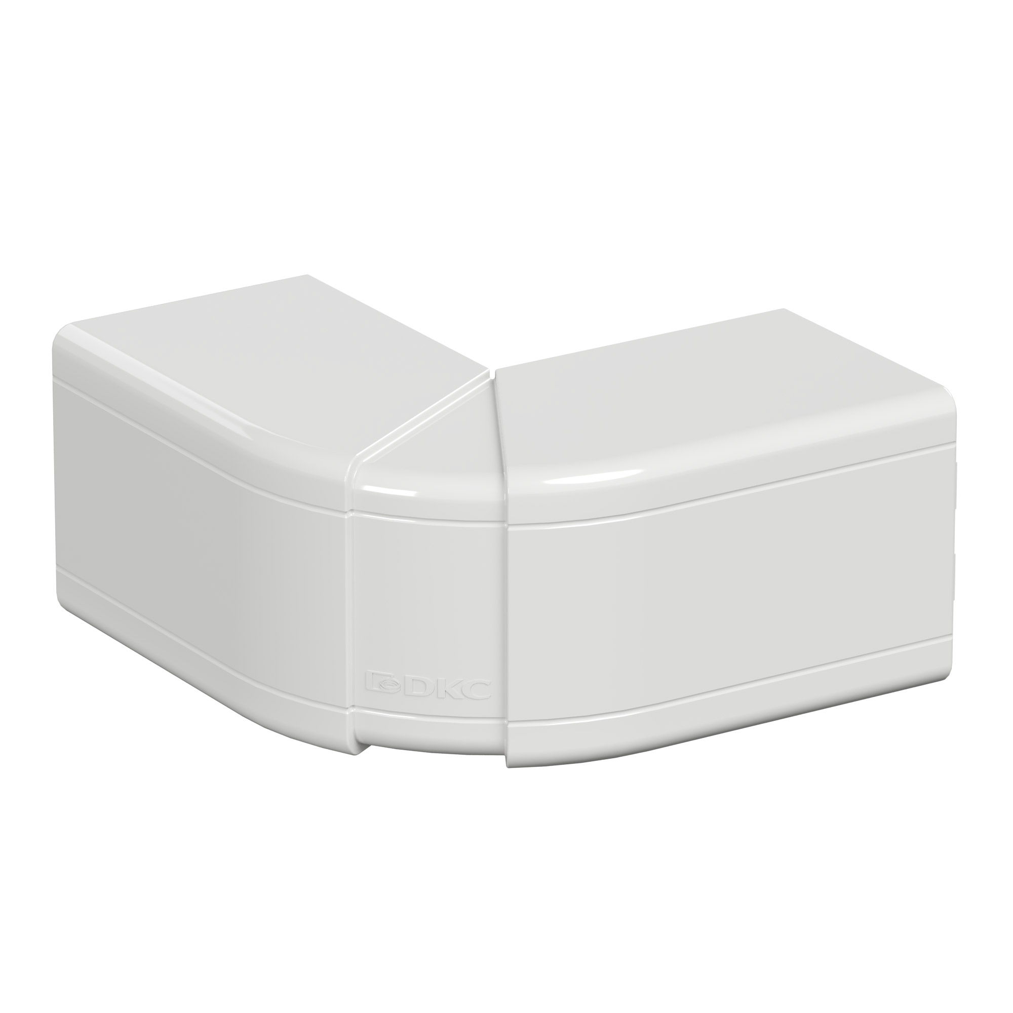 Короб 60x60 мм с аксессуарами NEA 60x60 Угол внешний неизменяемый (90°) DKC|ДКС