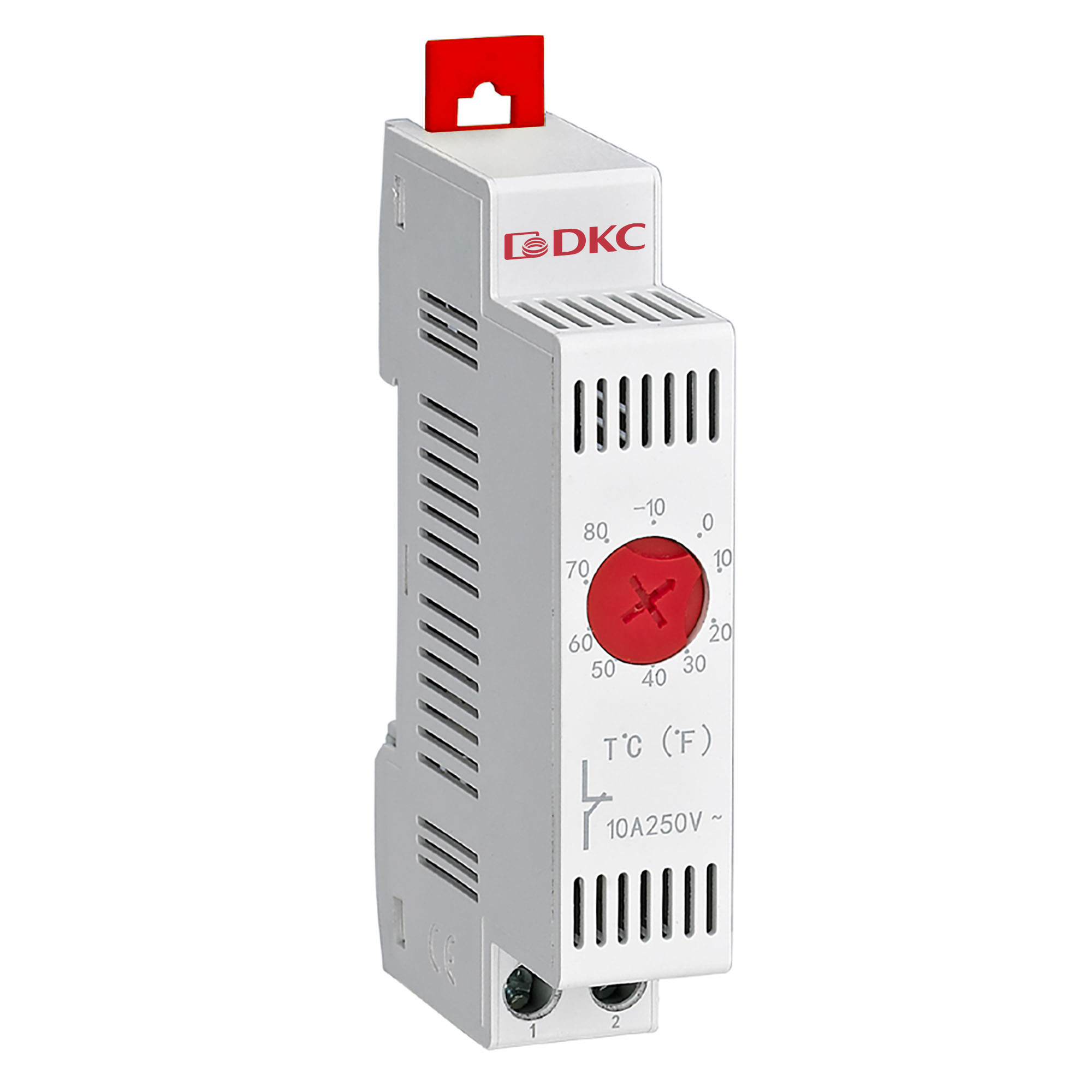 Термостат модульный с регулируемым диапазоном температуры -10…+80°C, NС-контакт