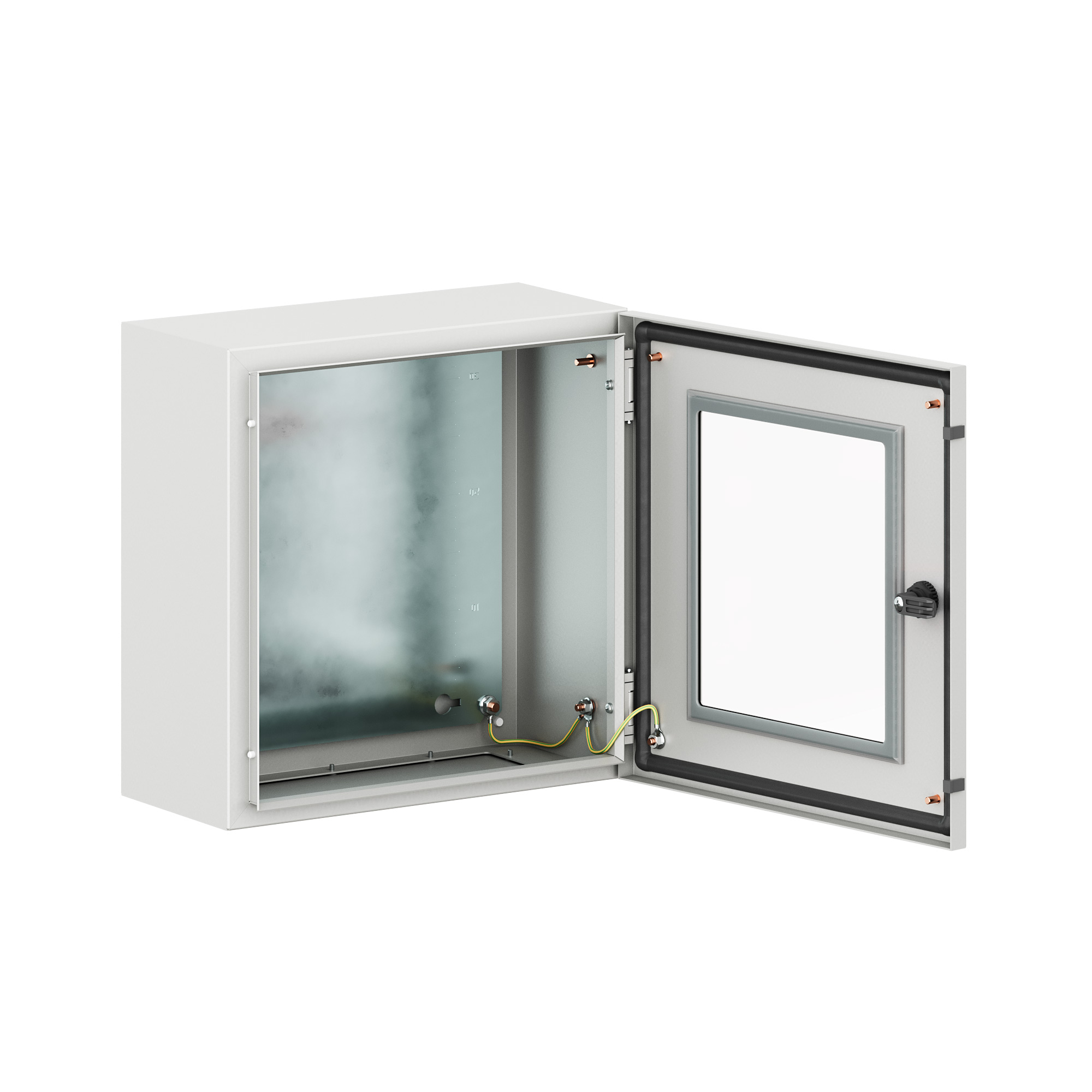 Корпус навесной STE с М/П с прозрачной дверью ВxШxГ 400x400x200 мм, IP66