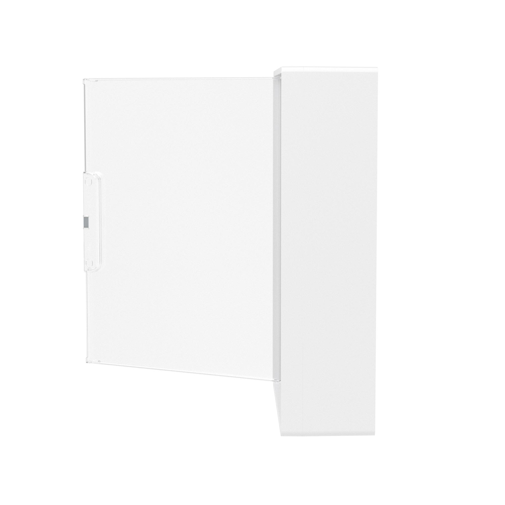 Щиток 24 мод настенный Фрейм (FRAME), белый с прозрачной дверцей, с 4 шинами PEN  (2шт на 8 отв. и 2шт на 6 отв)