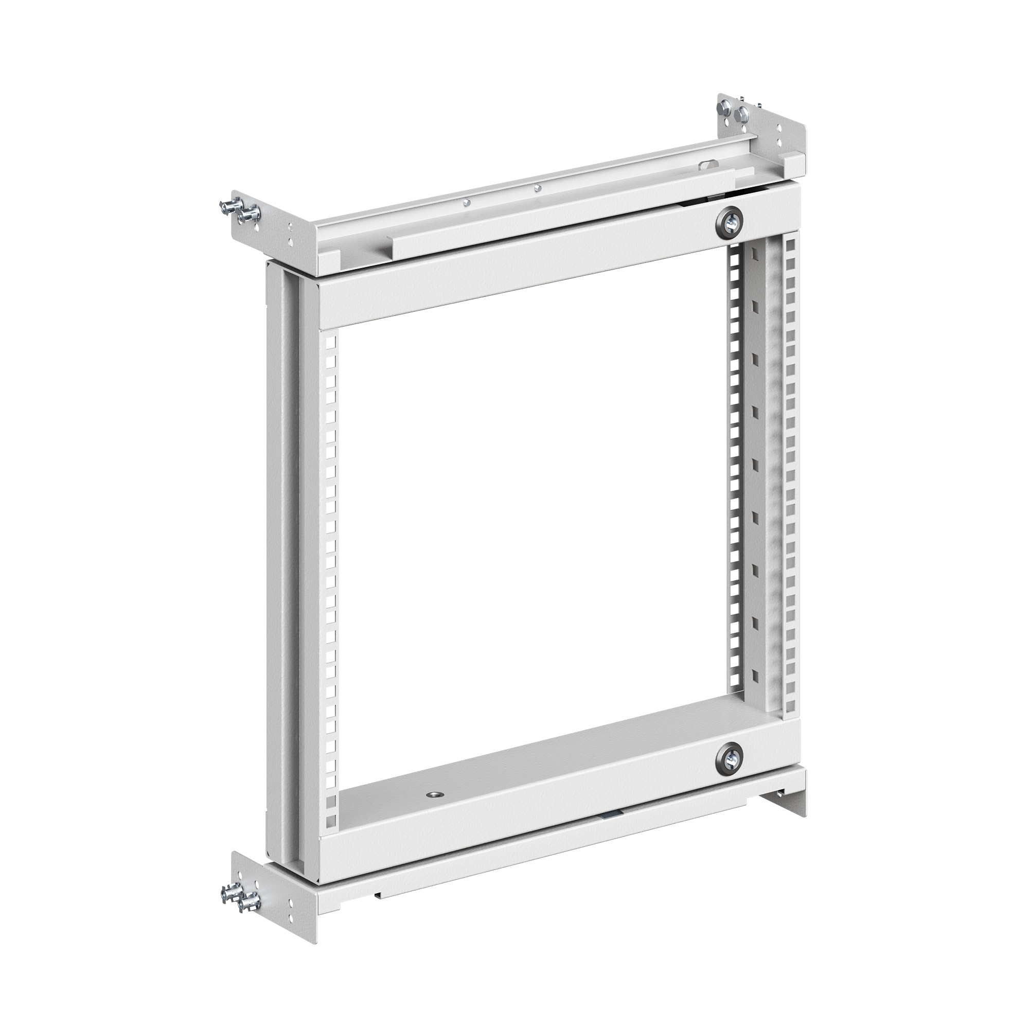 Рама поворотная частичная, центрированная 9U для 19" оборудования для корпусов CQE & CQE N, ВхШ 600х600 мм RAM block