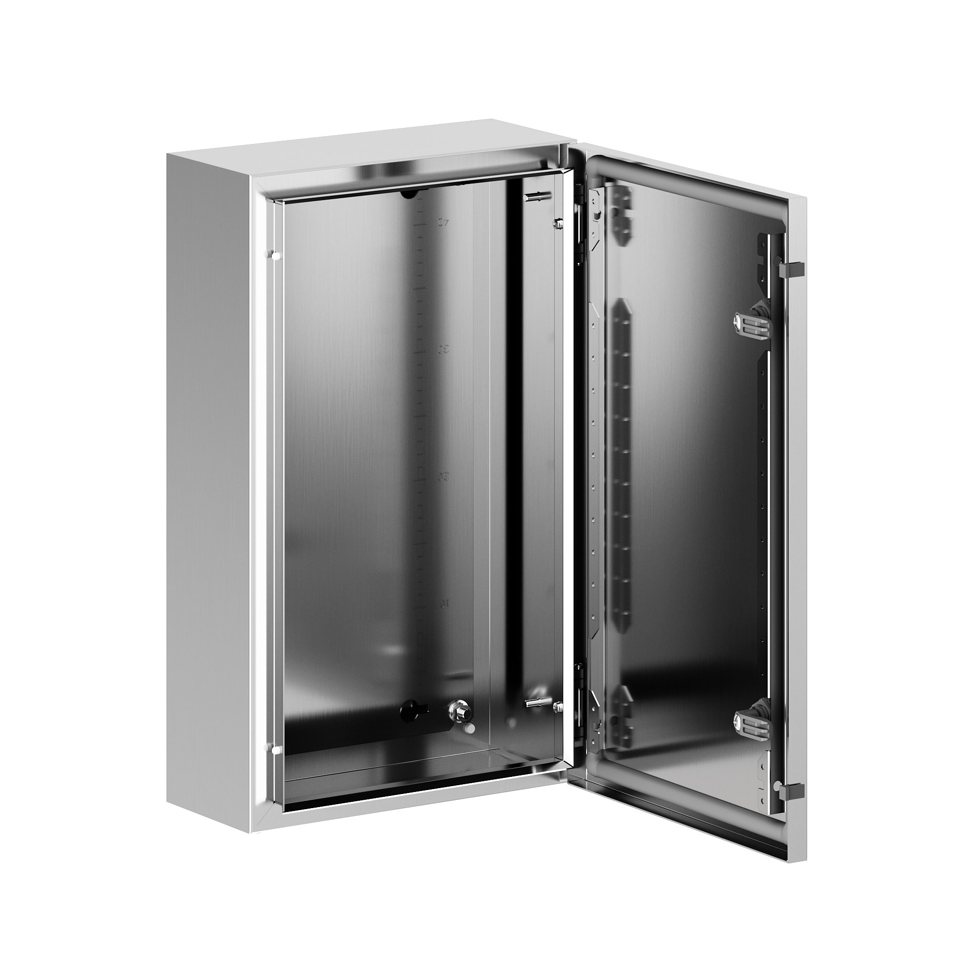 Корпус навесной STH с М/П из нержавеющей cтали AISI316 ВxШxГ 500x300x150 мм, без фланца, IP66