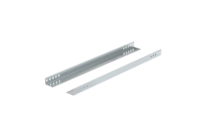 L-shaped supprots for heavy equipment