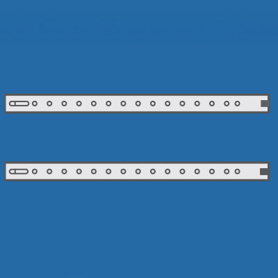 Guides for horizontal splitters, D = 295mm, 2 pcs.