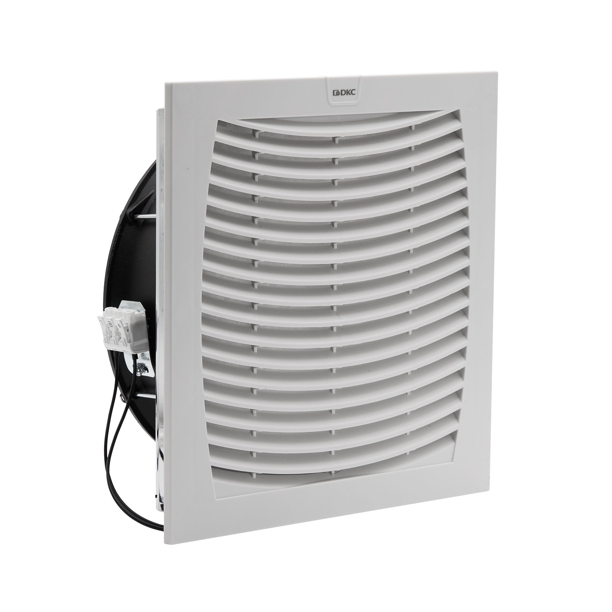 Вентилятор с фильтром ЭМС 500 м3/ч, 115В AC, 255х255 мм, IP54