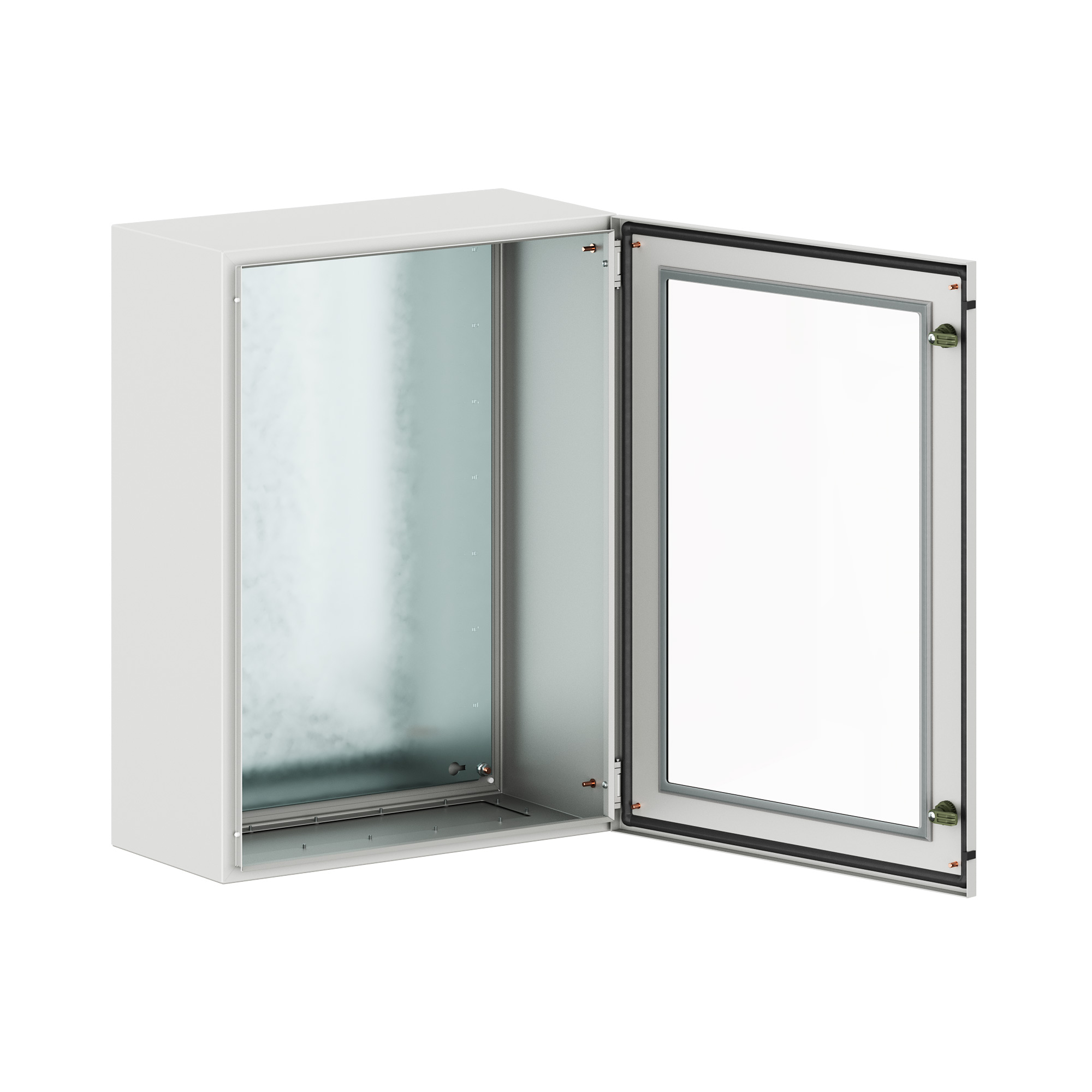 Корпус навесной уличный ST Outdoor с М/П с прозрачной дверью ВxШxГ 800x600x300 мм, IP66