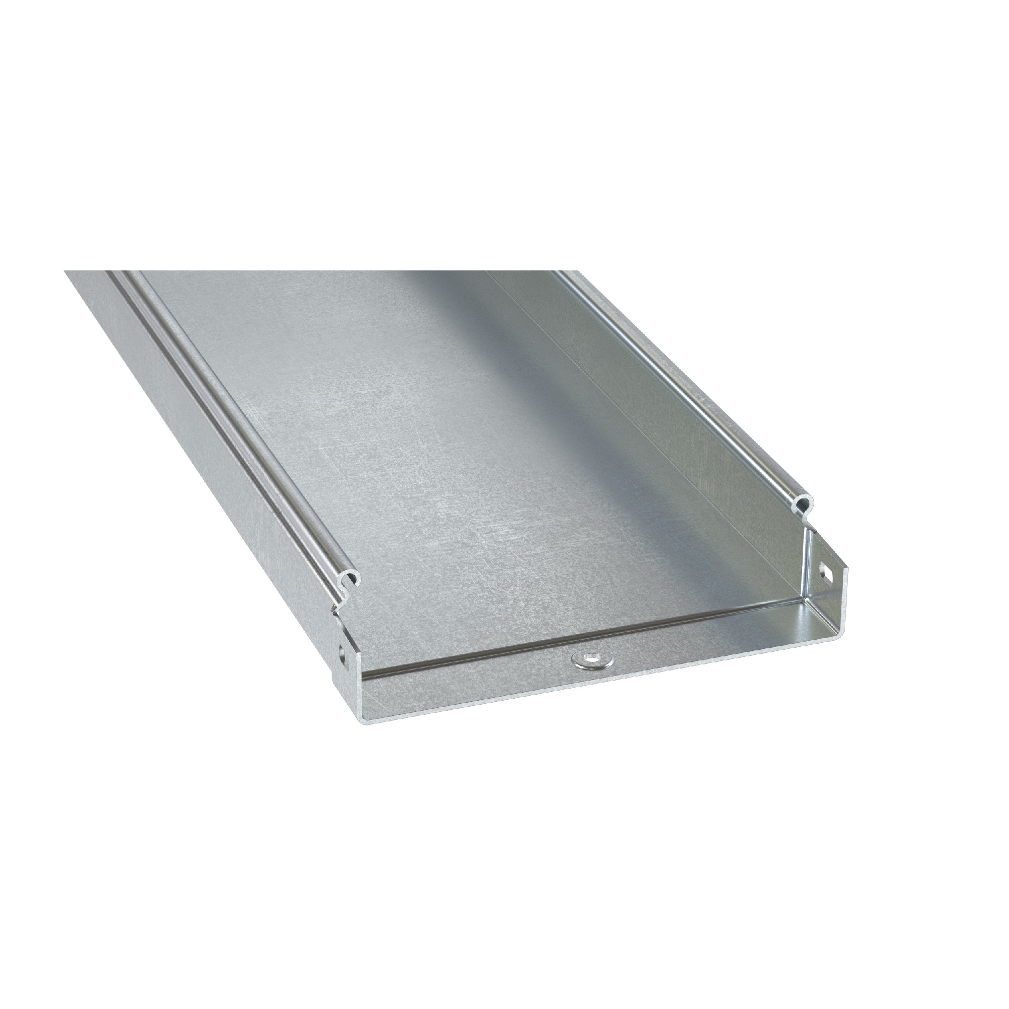 Неперфорированные лотки Лоток 150х35 L2000, цинк-ламель DKC|ДКС