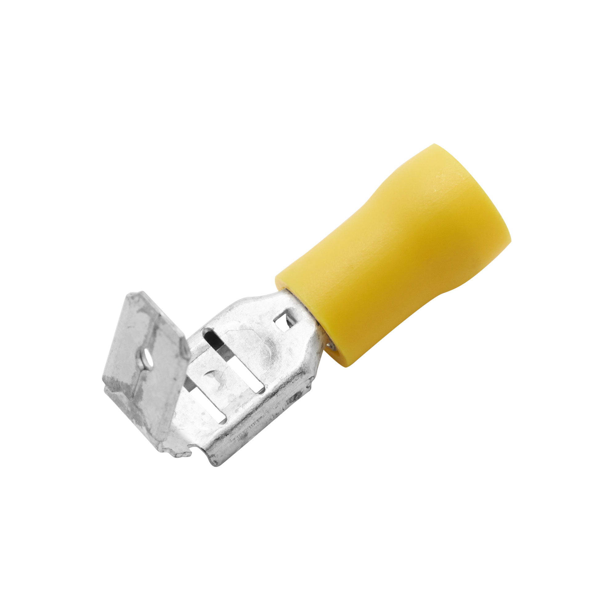 Разъёмы плоские изолированные (РПИ) Наконечник плоский с изолир.фланцем (смешанный) 2,5-6 кв.мм 6,3х0,8 мм (РПИ-О) DKC|ДКС