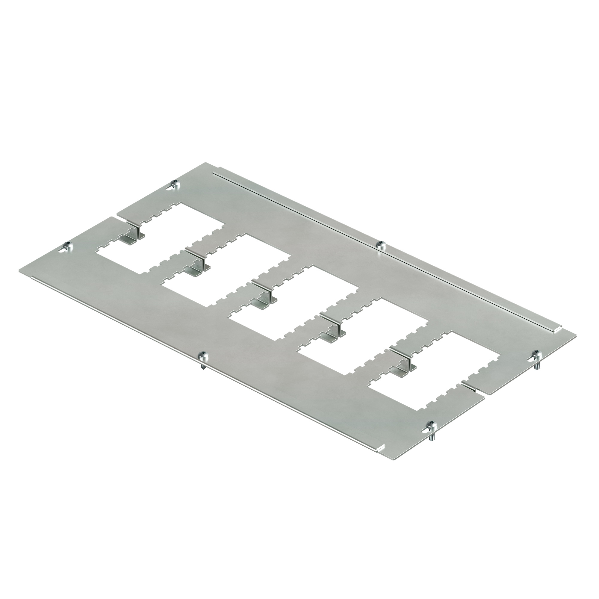 Панель для кабельного ввода для оснований корпусов CQE N, 5 мест, Ш/Г= 600 мм, упаковка - 2 шт. RAM block