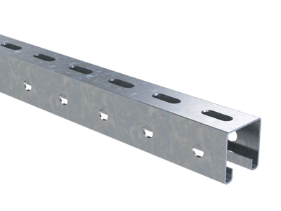 С-образный профиль 41х41, L1000, толщ.1,5 мм, горячеоцинкованный