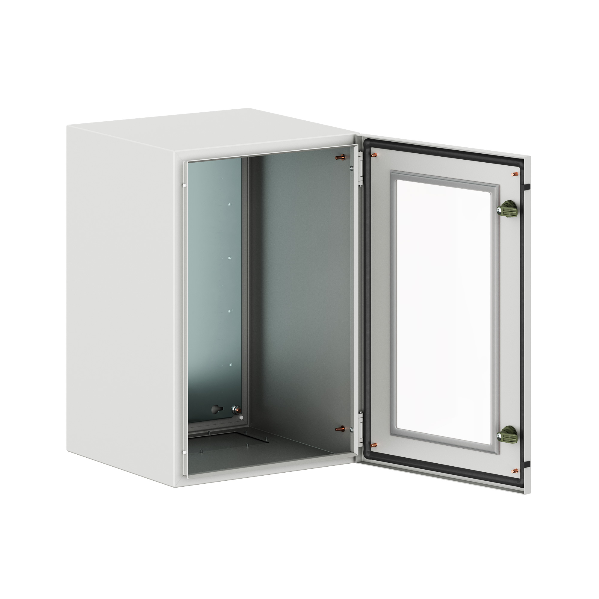 Корпус навесной уличный ST Outdoor с М/П с прозрачной дверью ВxШxГ 600x400x400 мм, IP66