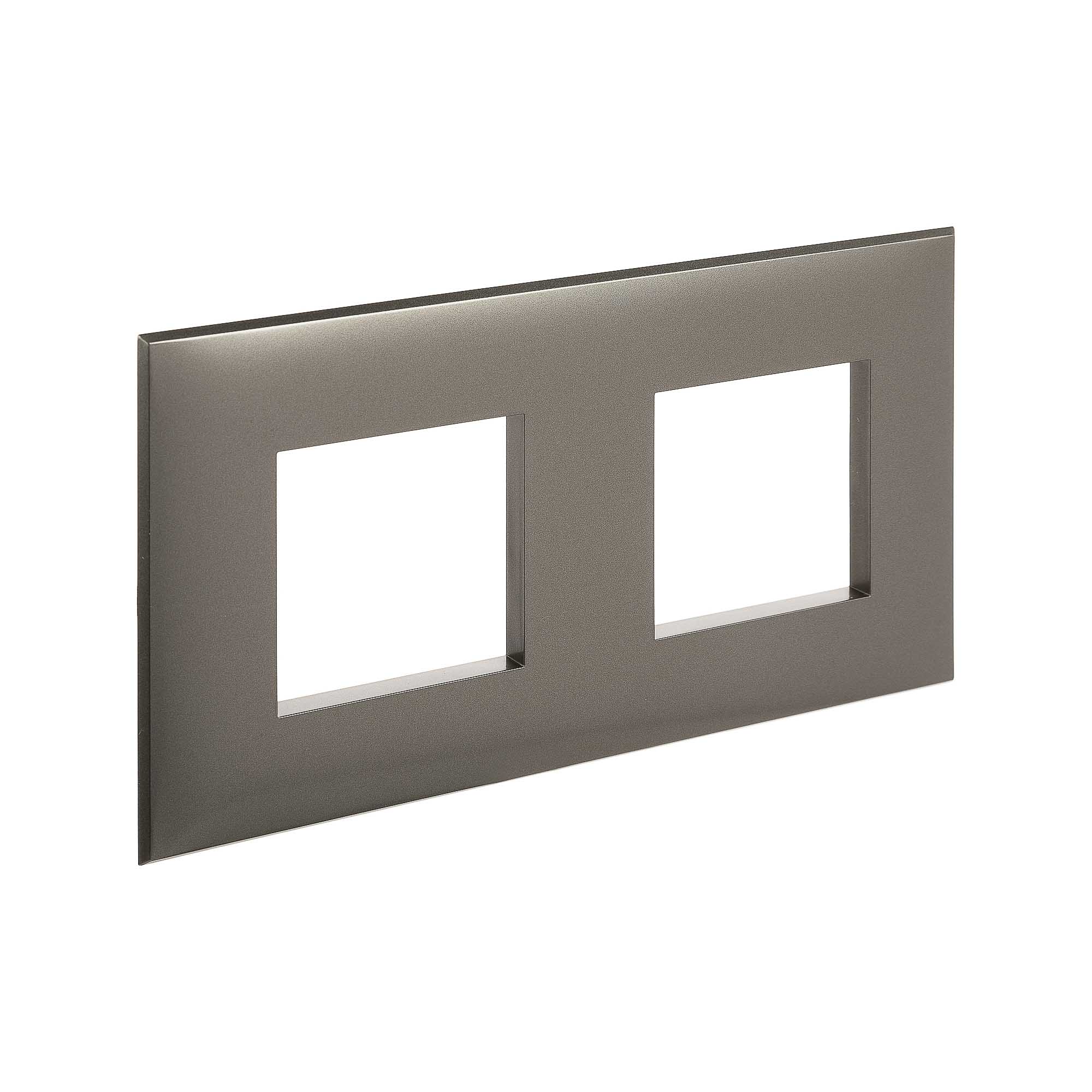 Рамка 2 поста (4 мод.), Avanti, серый жемчуг