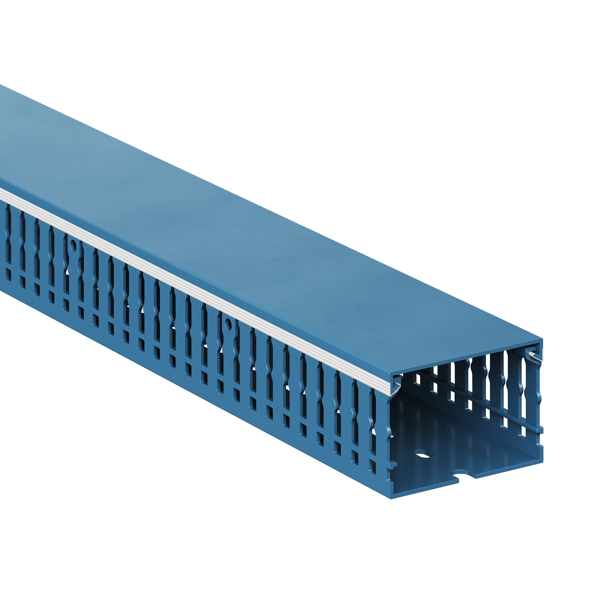 Перфорированные короба серии RL6 Короб перфорированный, синий RL6 40x60 DKC|ДКС