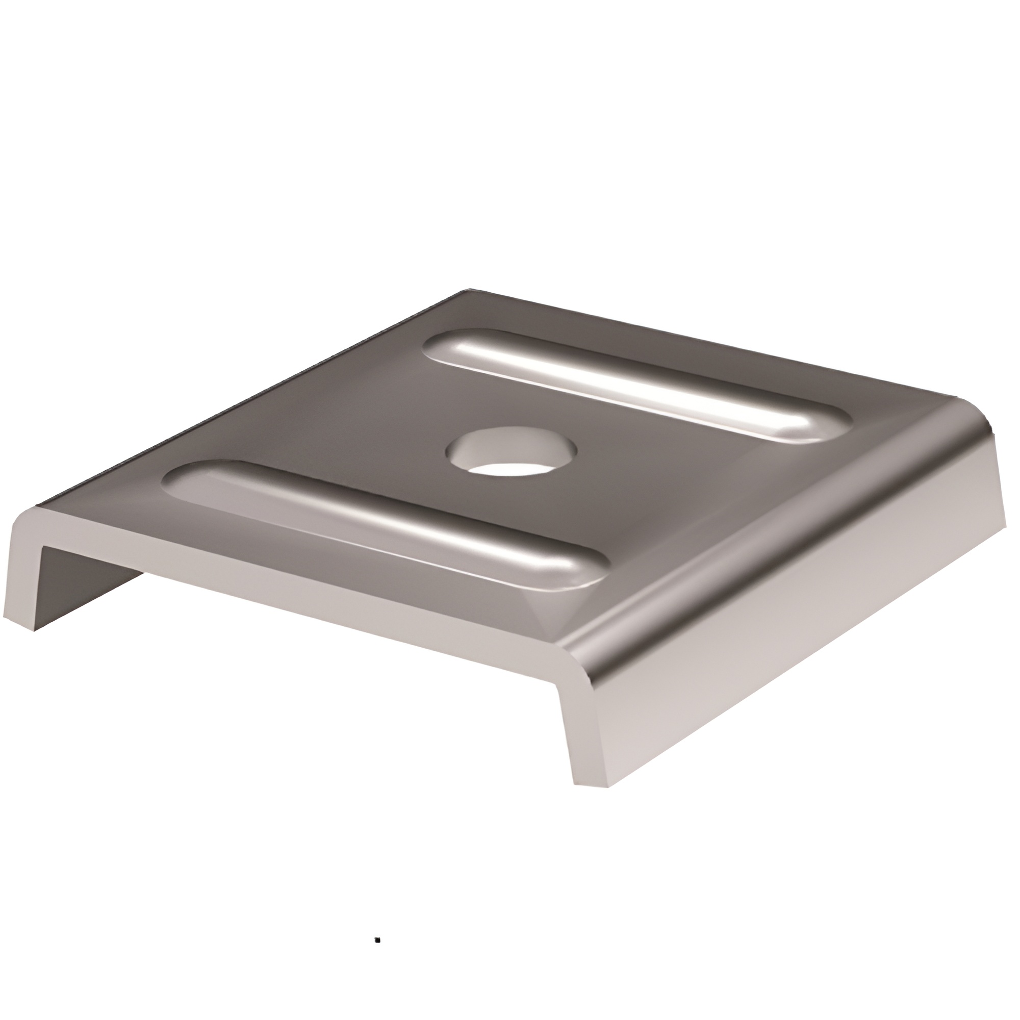 Скобы и соединительные элементы Опорная пластина для C-образных профилей, INOX 304 DKC|ДКС