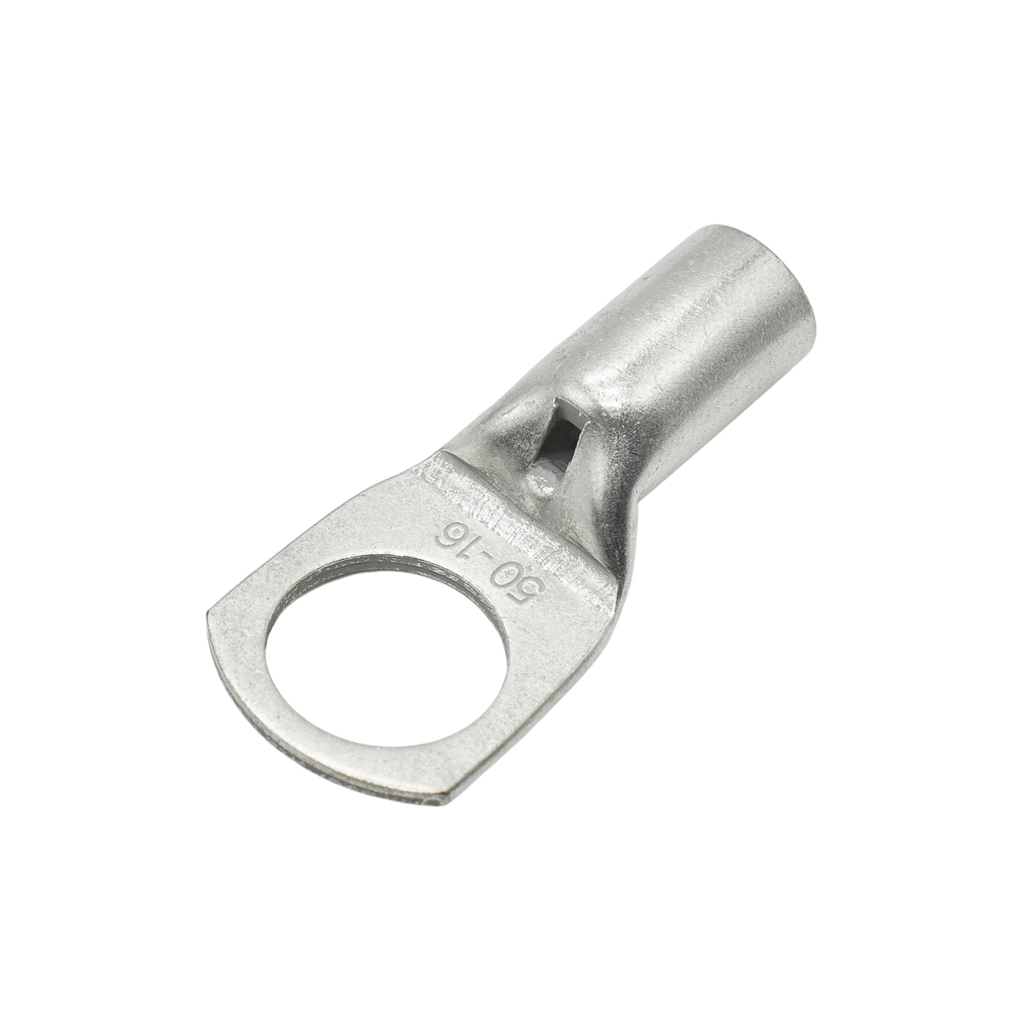 Наконечник кабельный из трубки медной луженой, 50 кв.мм, М16 (ТМЛ)