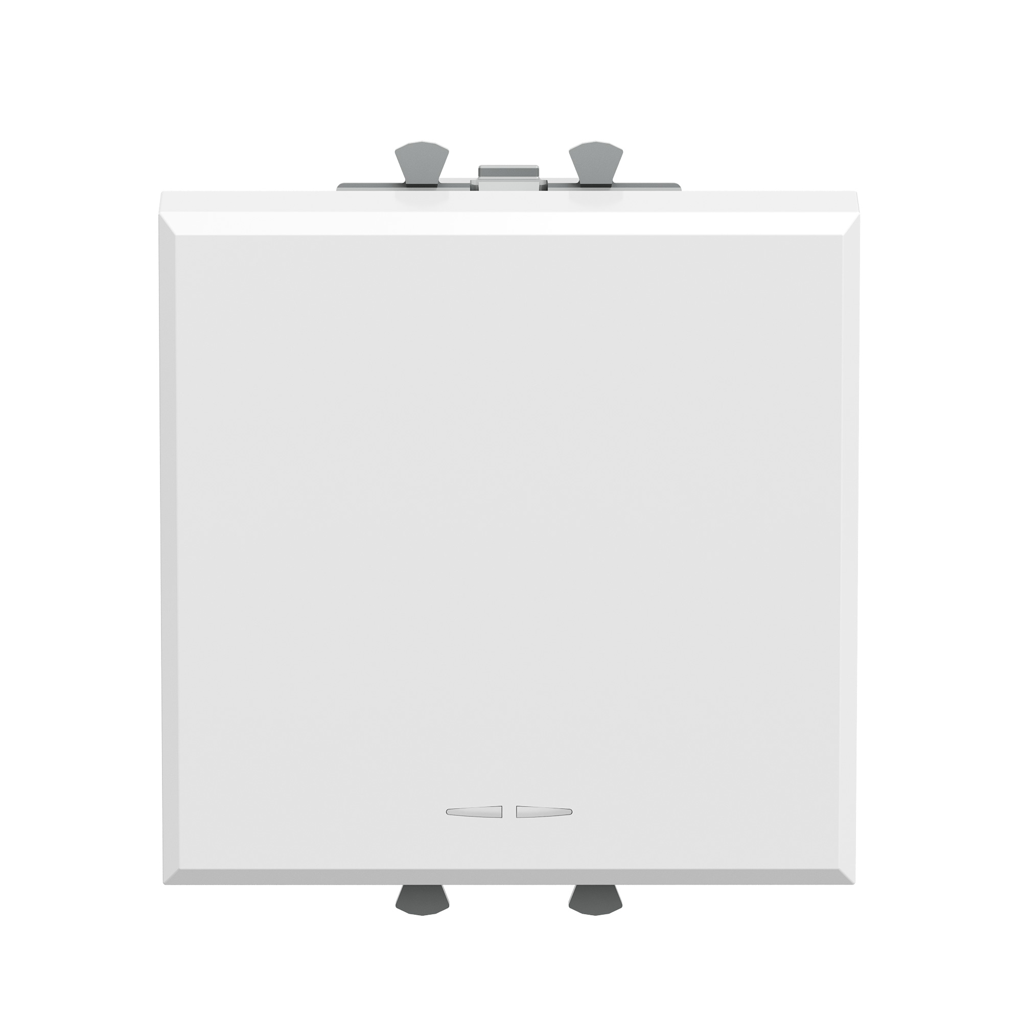 Выключатели, переключатели, инверторы Инвертор одноклавишный модульный, Avanti, белое облако, 2 модуля DKC|ДКС