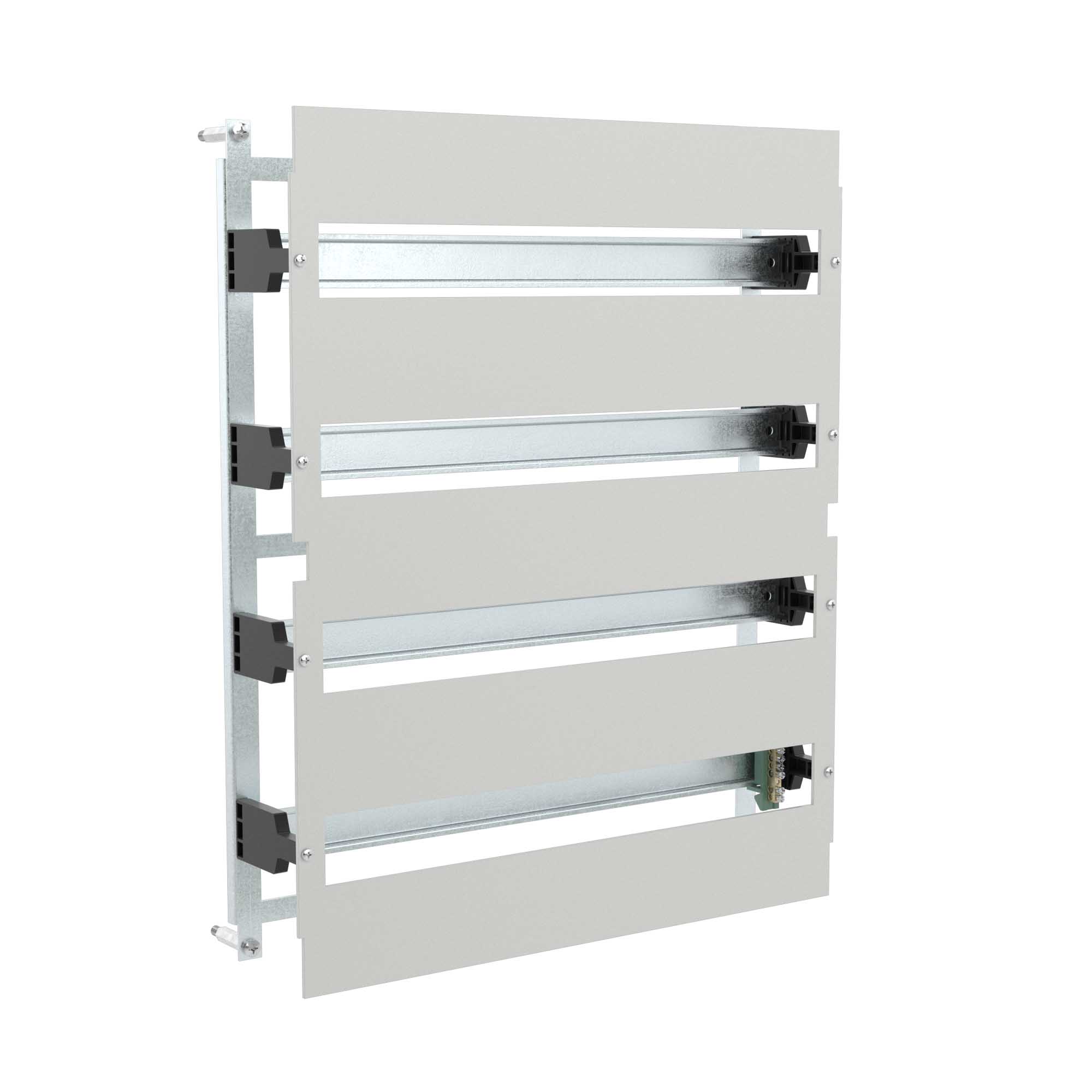 Аксессуары для шкафов цельных из фибергласа (GRP) Модульная рама для шкафа CN50659, В=600 мм, Ш=500 мм, для 92 модулей DKC|ДКС