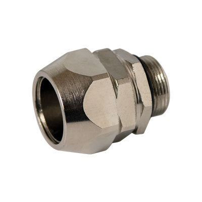 Double locking connectors for braided vacuum metal conduit DN 50 mm, М50х1,5