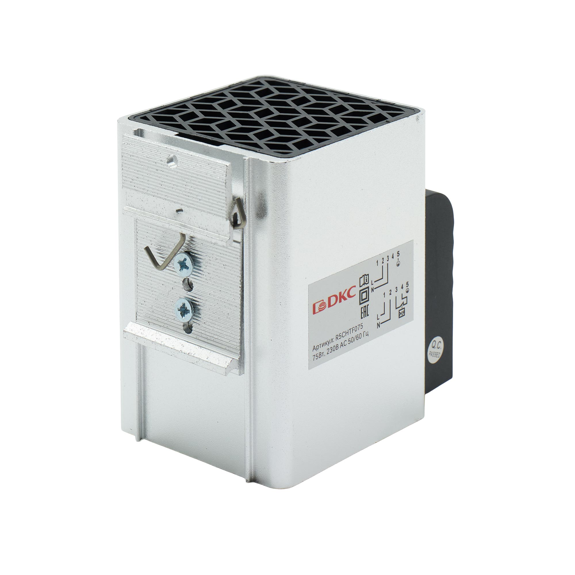 Компактный обогреватель с вентилятором 100 Вт, 115 В AC