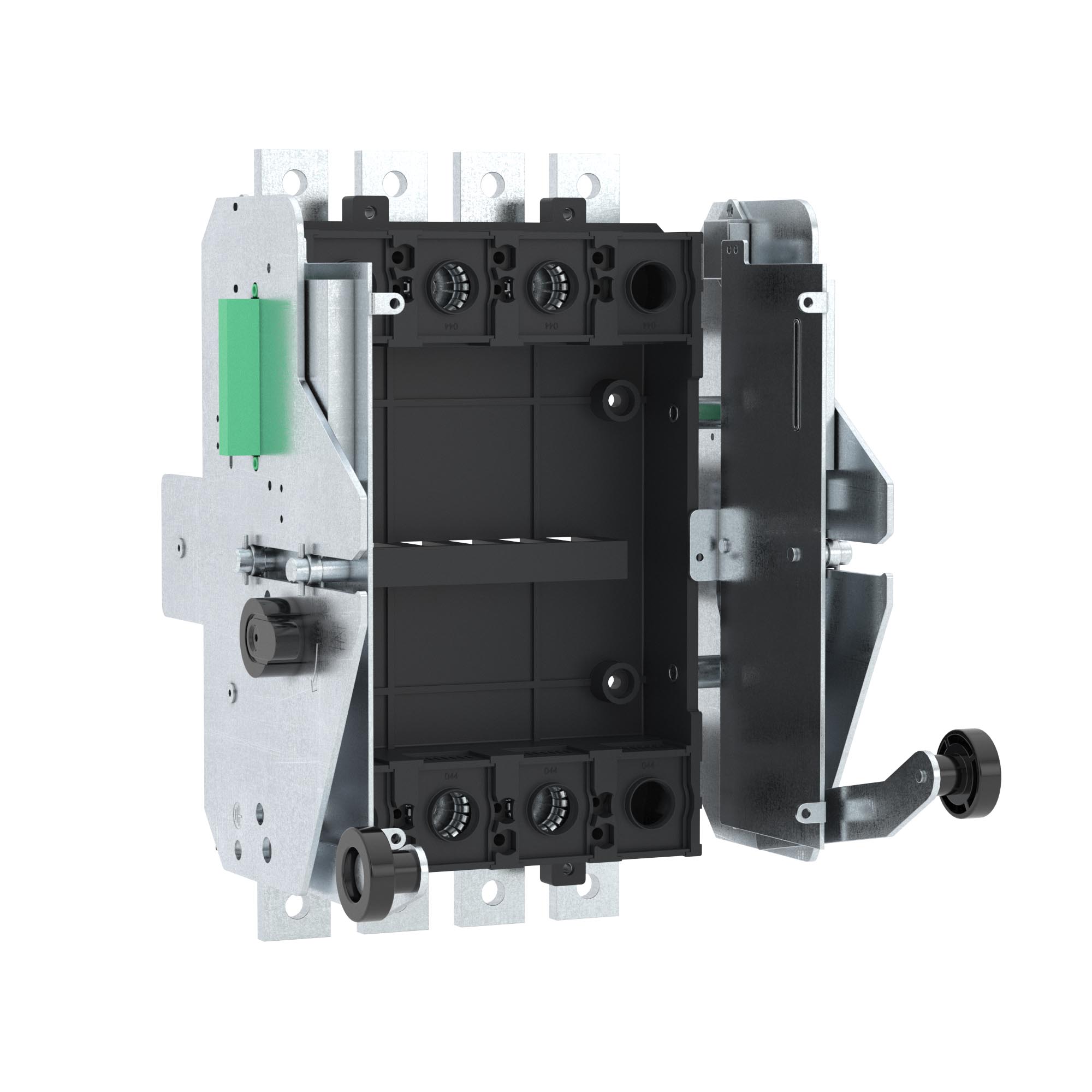 Аксессуары для выключателей в литом корпусе YON PRO MNX   Выкатное основание фронт. подкл. для MNX400/630 4P DKC|ДКС