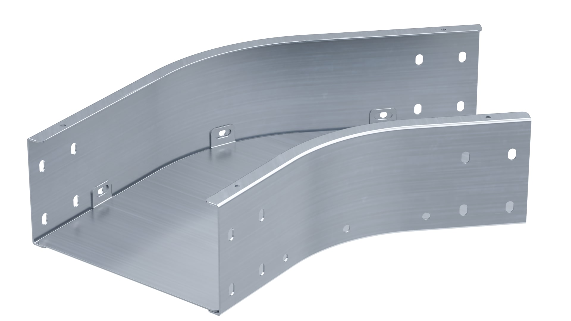CPO 45 horizontal angle 100x500, 2,0 mm included with fasteners (joint plates GTO, screws, nuts)