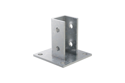 Vertical supports and traverses