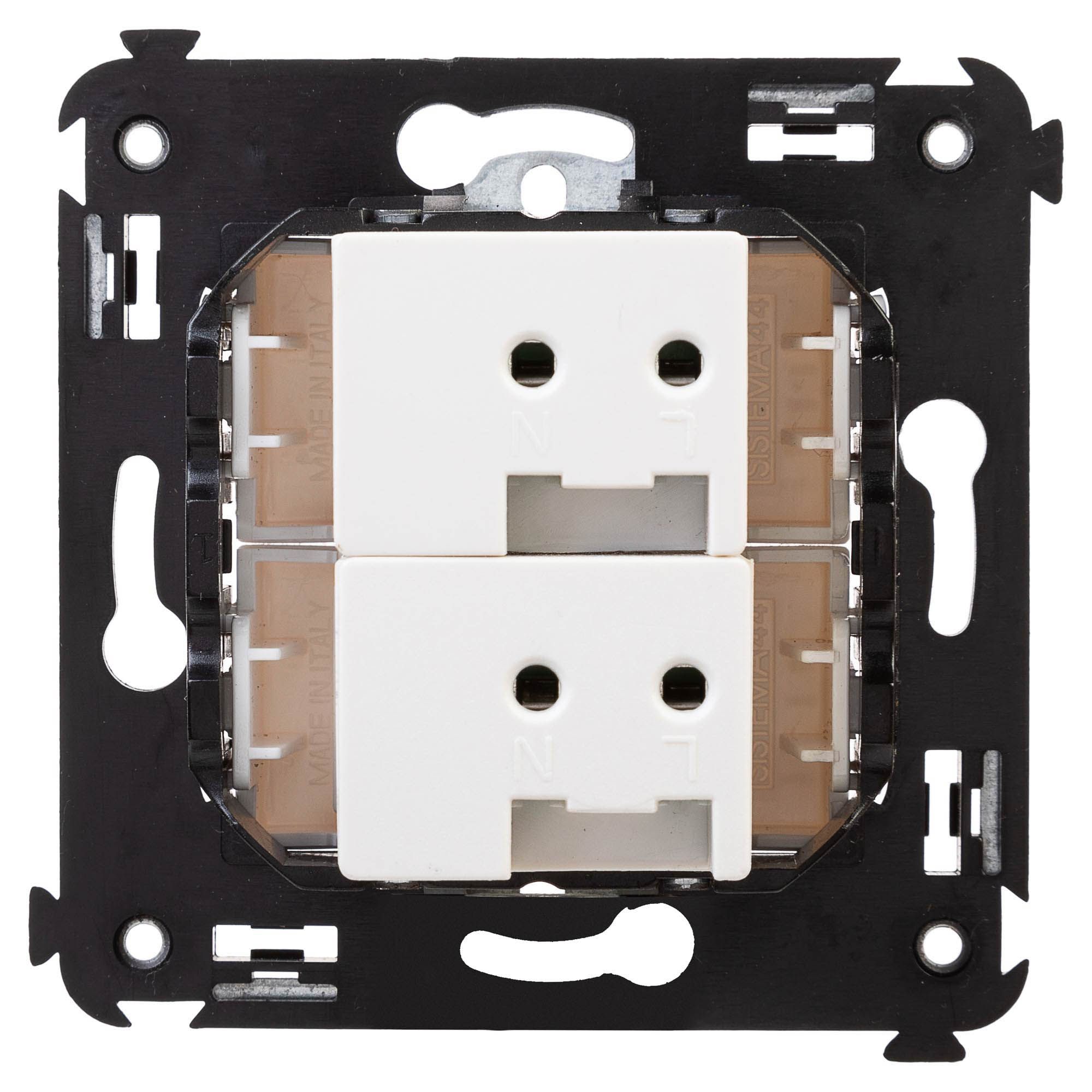 USB зарядное устройство в стену, Avanti, белое облако, 2.1А