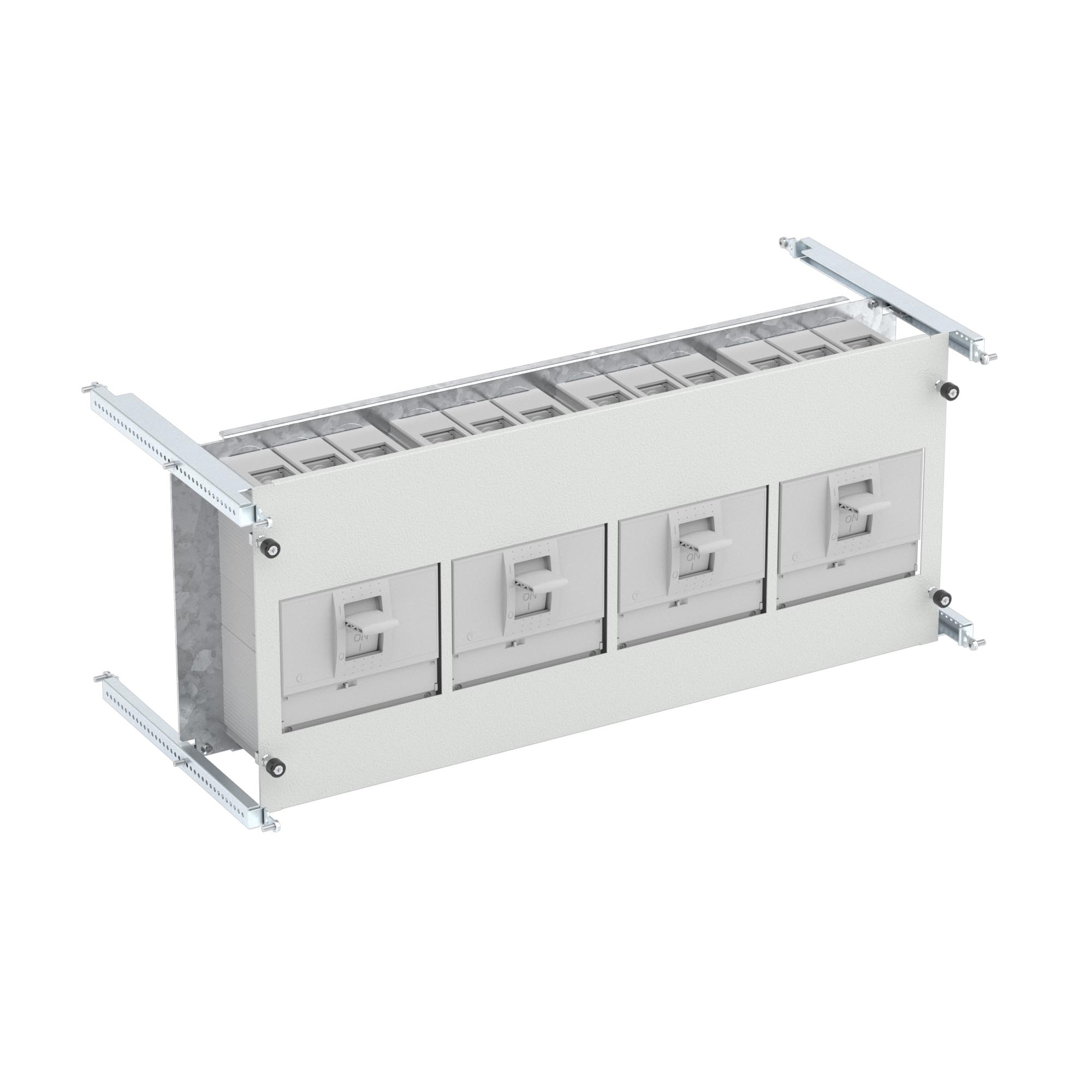 Комплект для внутренней вертикальной установки с винтовым креплением 3п T4 (F, F-MO) Ш=800 мм В=250 мм РАМ Пауэр (RAM power)