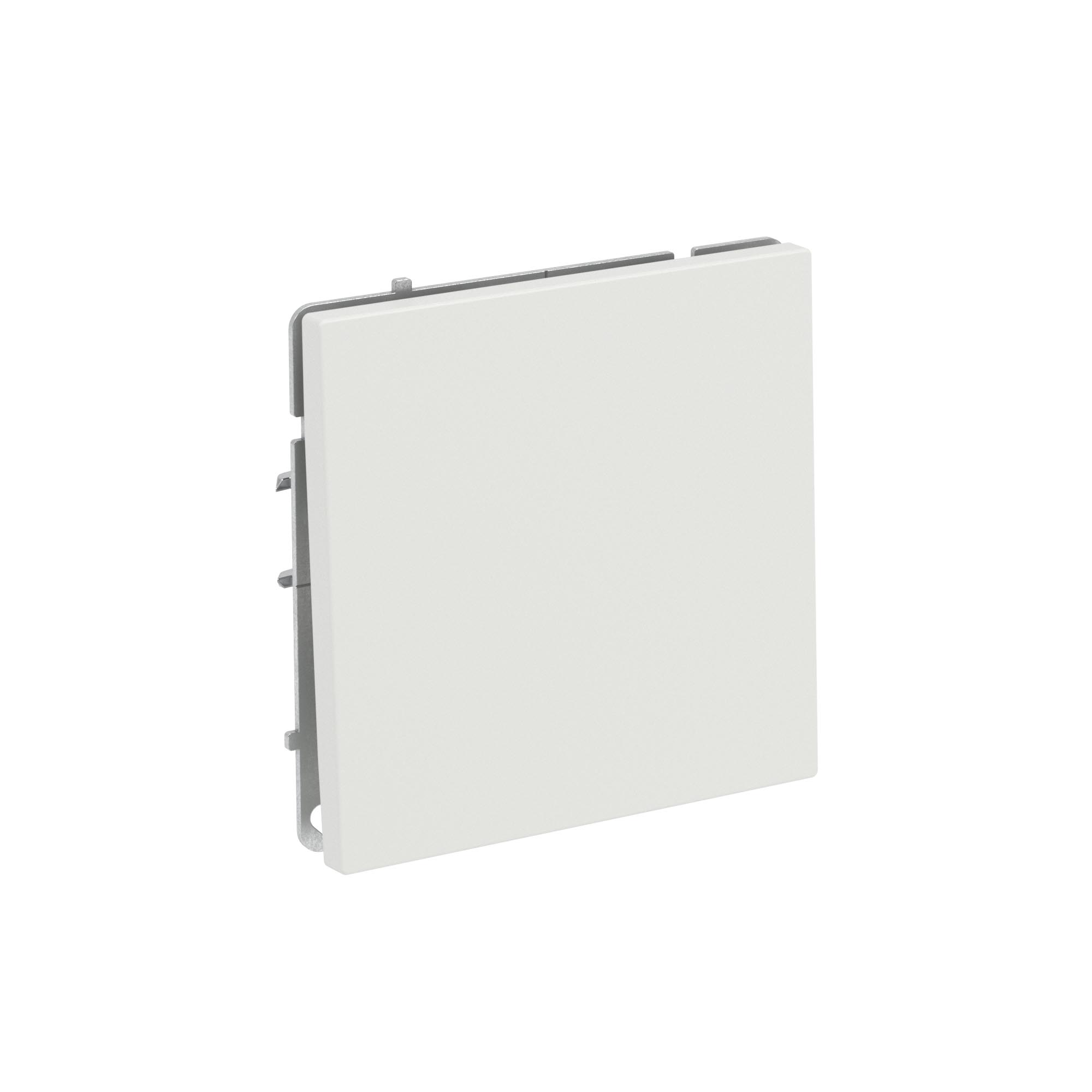 Переключатель одноклавишный, KANT, белый песок