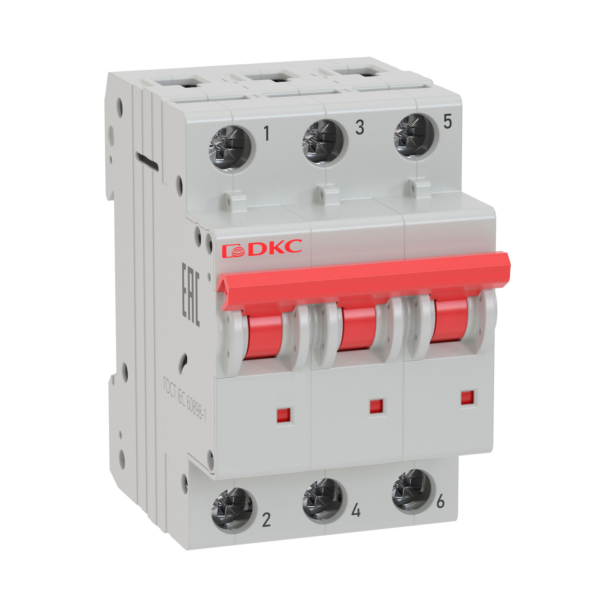 Modular circuit breaker YON MD63-3C40-6 6kA