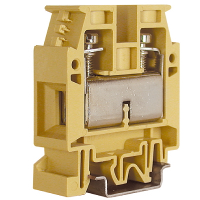 CBD.35(Ex), проходной зажим бежевый 35 кв.мм (замена на KRU-35N)