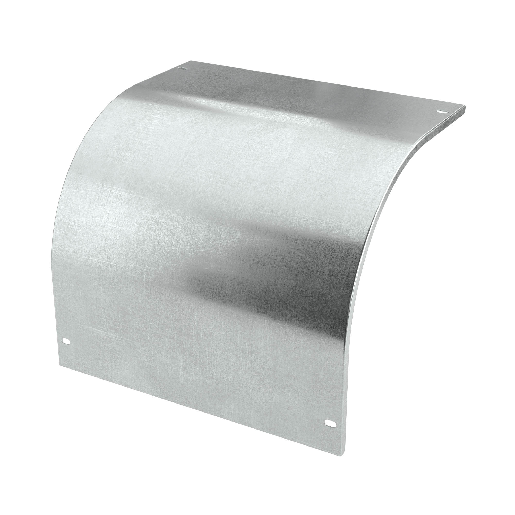 Крышка на угол вертикальный внешний 90 градусов 150x35, в комплекте с крепежными элементами и соединительными пластинами,необходимыми для монтажа, цинк-ламельная