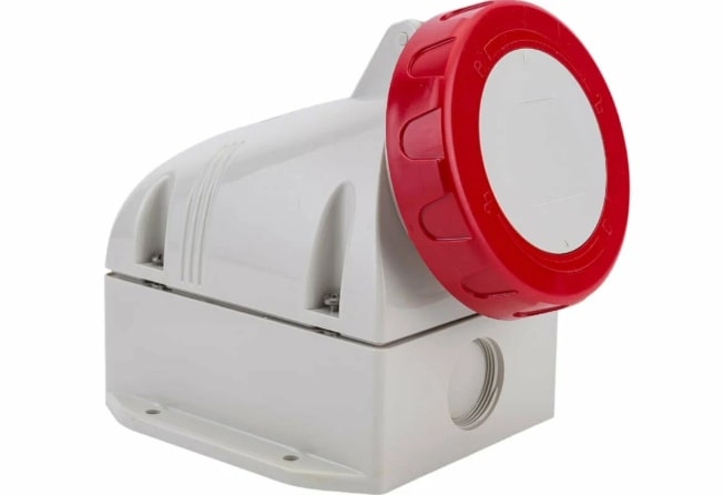 Розетка настенная артикул DIS5181656T IP67 16A 3P+E 400В